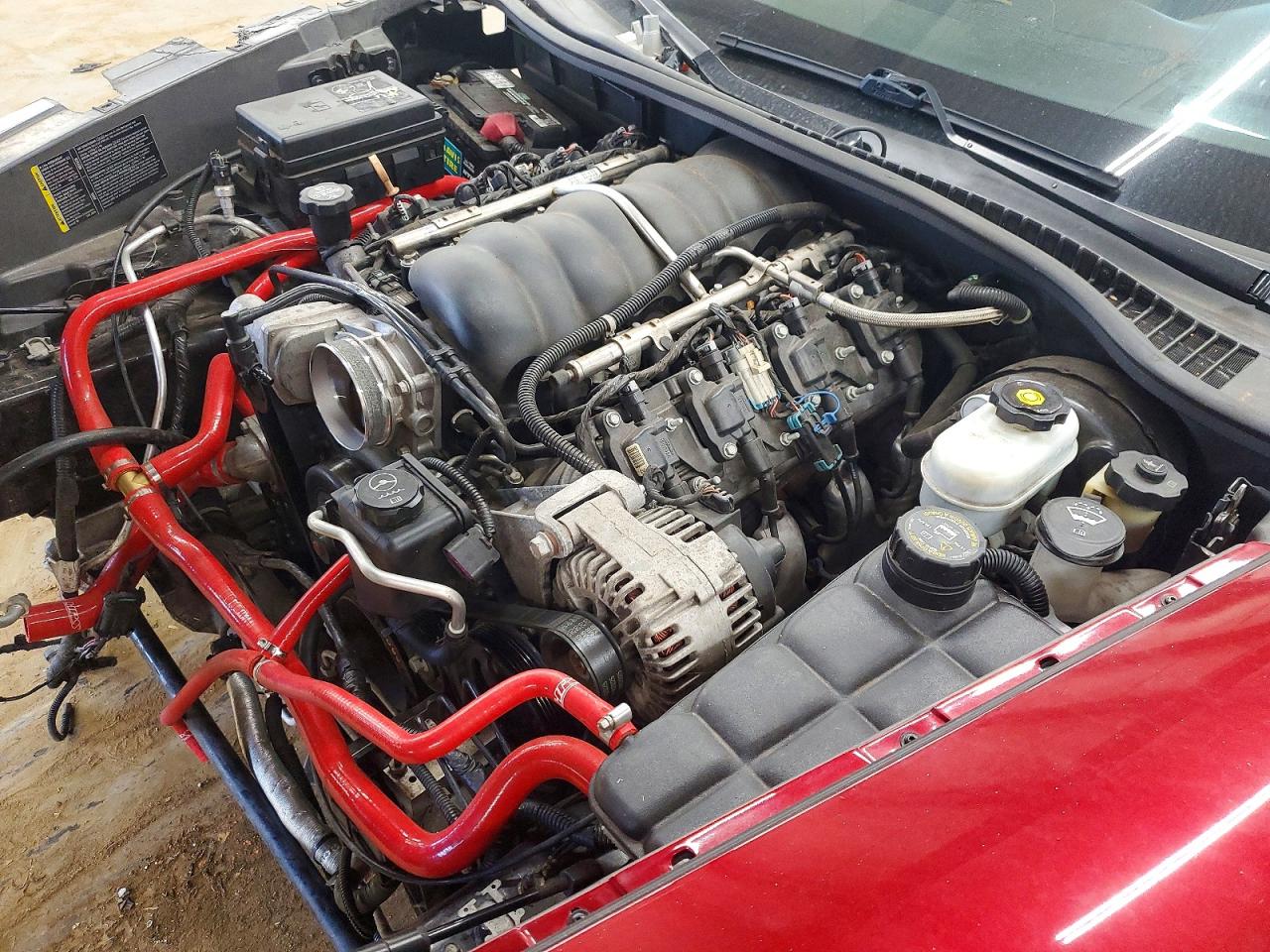 2009 Chevrolet Corvette Red vin: 1G1YY26W795112886