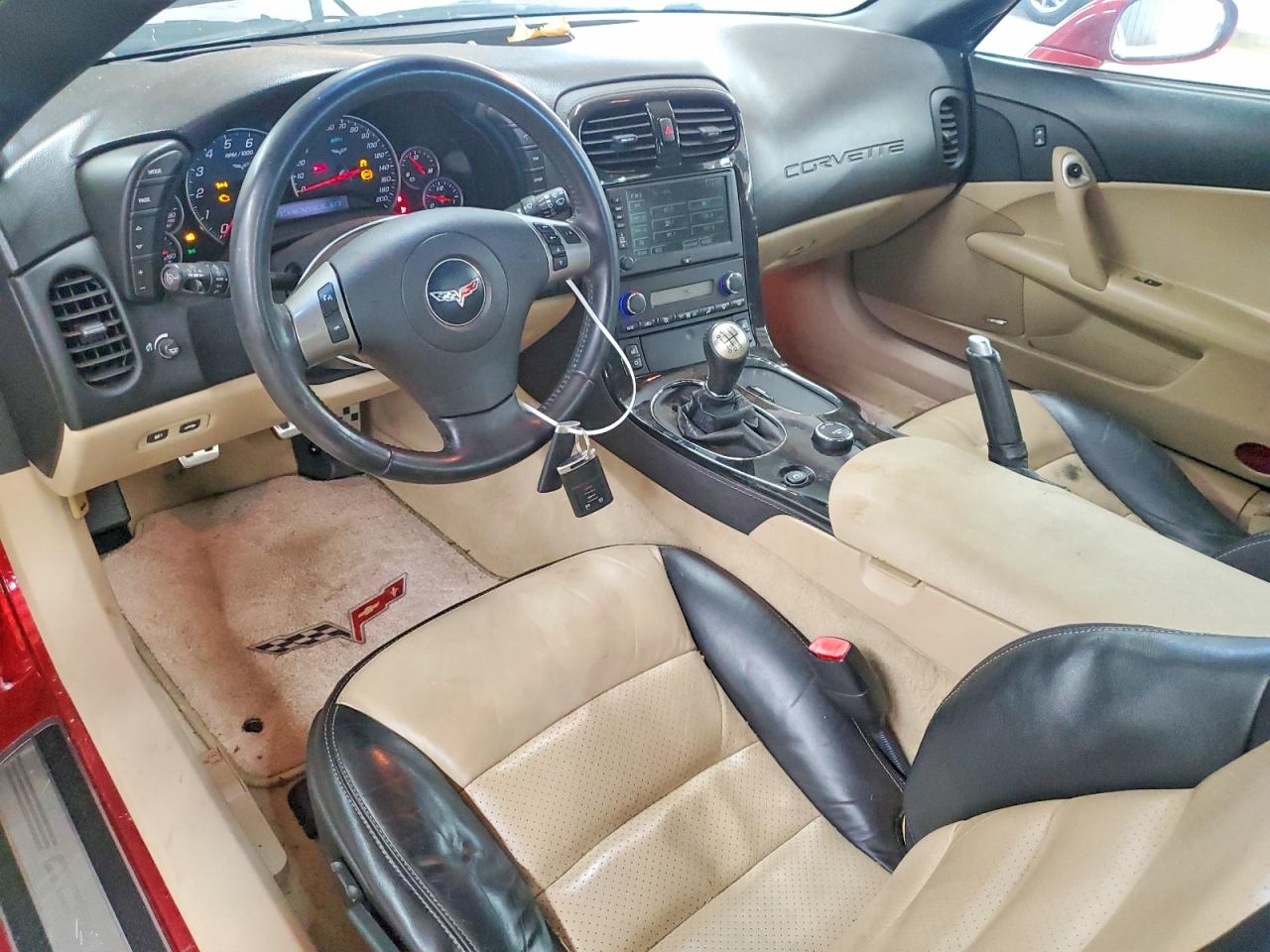 2009 Chevrolet Corvette Red vin: 1G1YY26W795112886