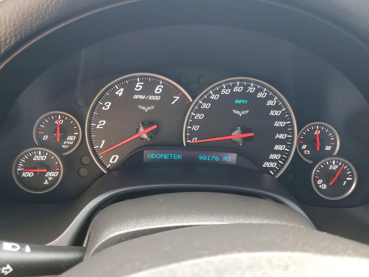 2008 Chevrolet Corvette Yellow vin: 1G1YY26W885115438