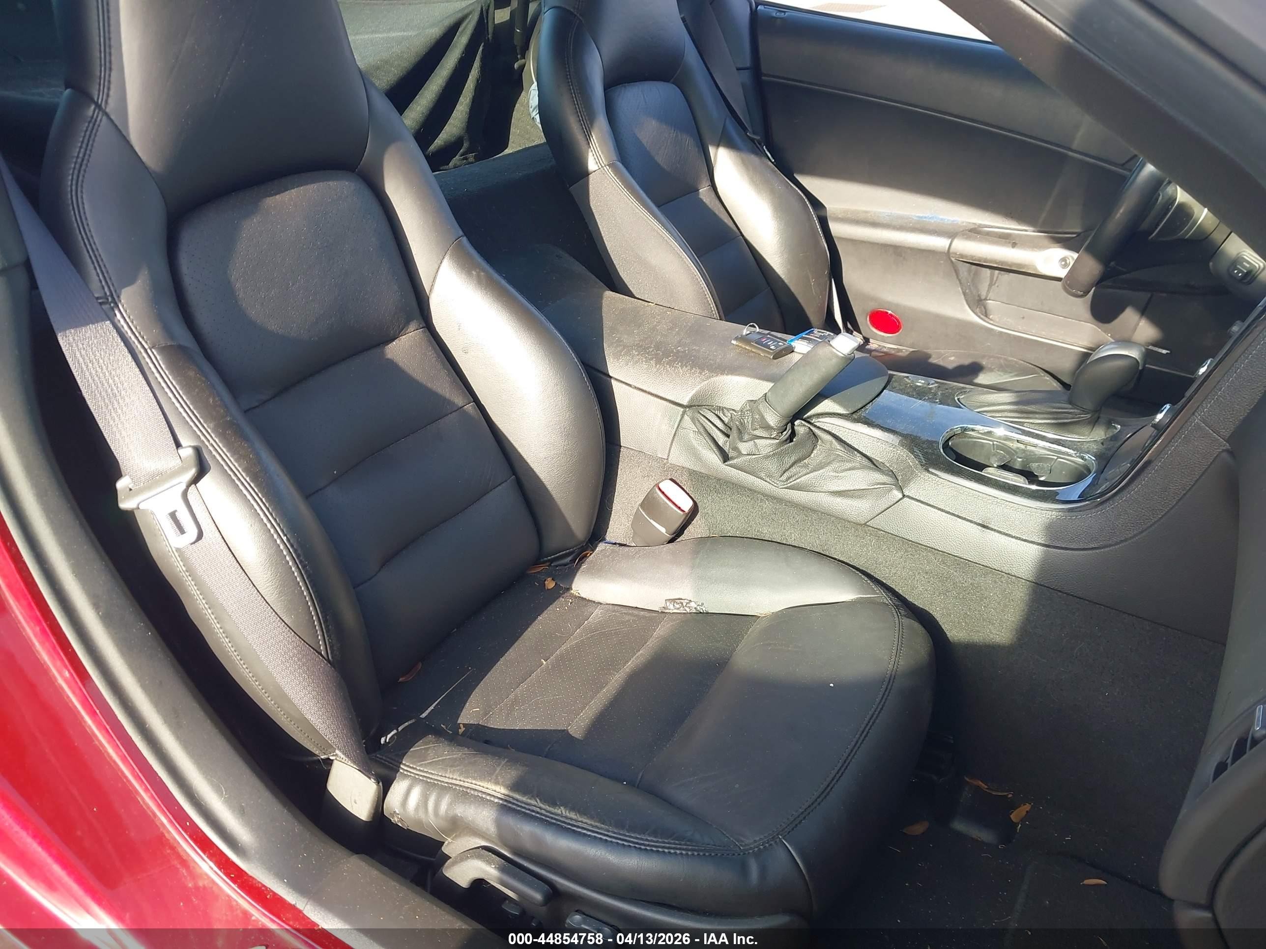 2008 Chevrolet Corvette   Темно-бордовый vin: 1G1YY26W885122213