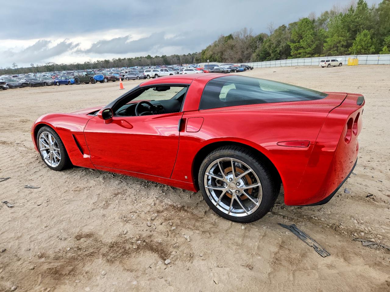 2009 Chevrolet Corvette Red vin: 1G1YY26W995101355