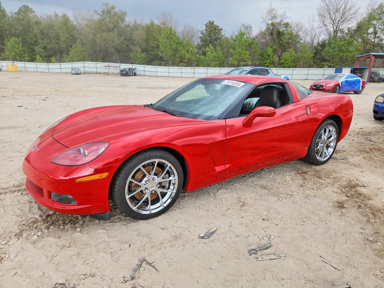 2009 Chevrolet Corvette Red vin: 1G1YY26W995101355