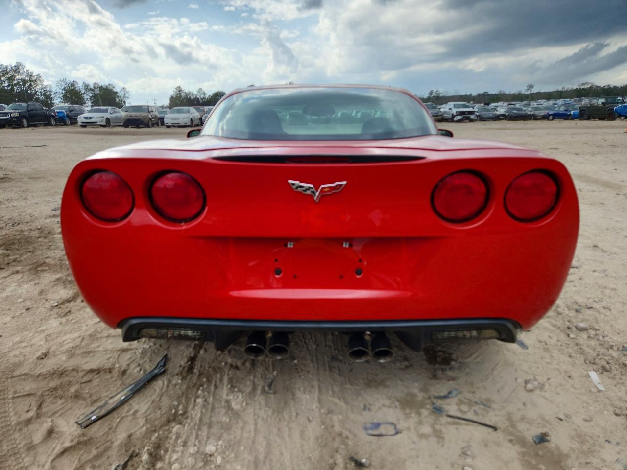 2009 Chevrolet Corvette Red vin: 1G1YY26W995101355
