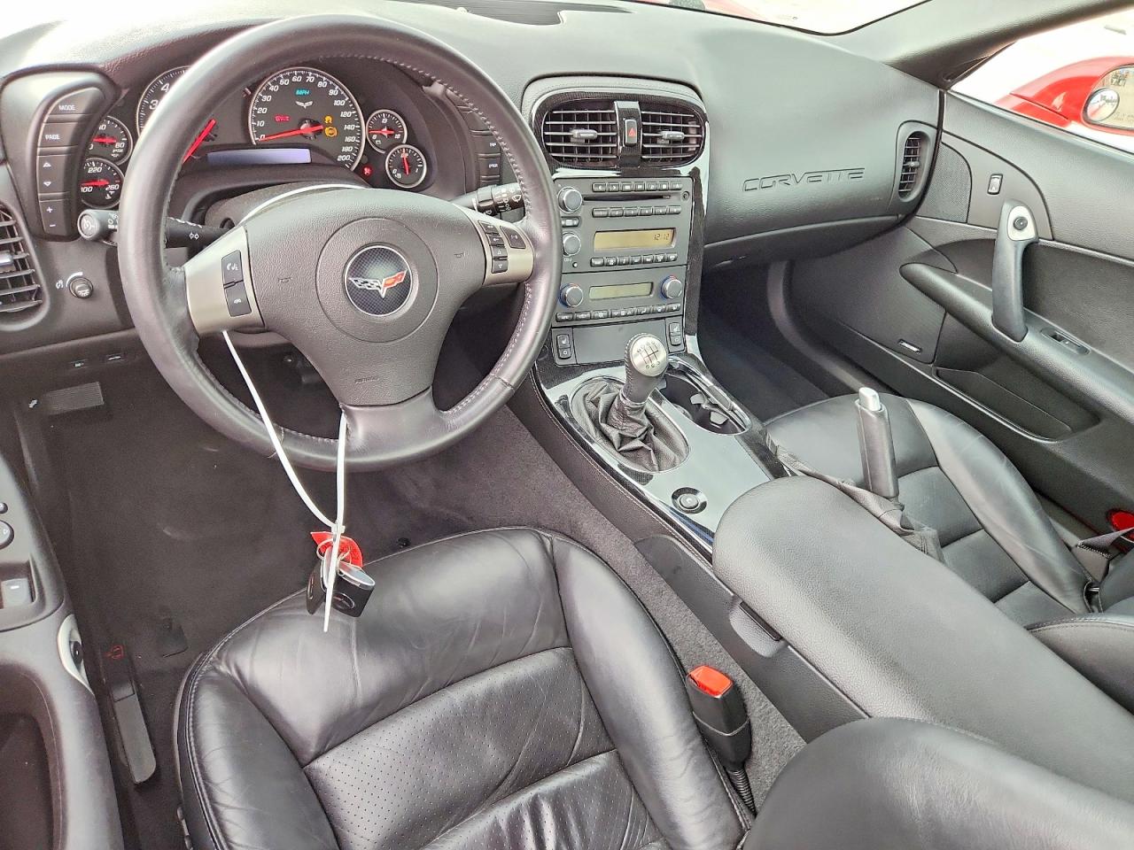 2009 Chevrolet Corvette Red vin: 1G1YY26W995101355