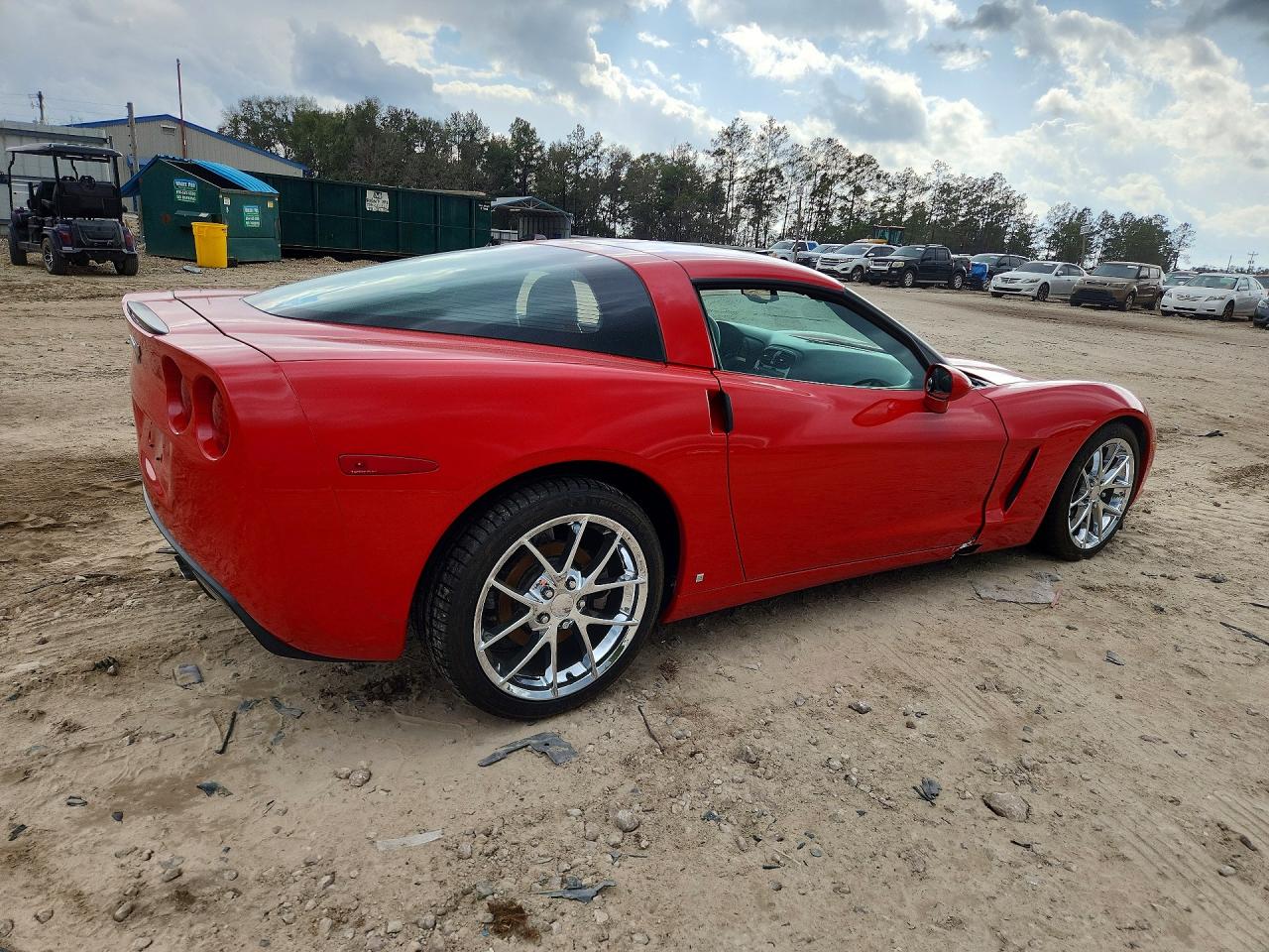 2009 Chevrolet Corvette Red vin: 1G1YY26W995101355