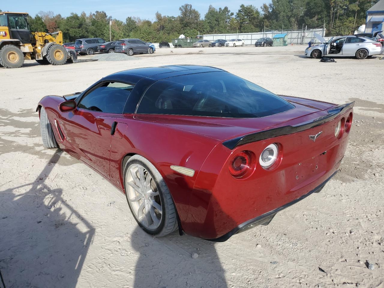2009 Chevrolet Corvette Темно-бордовый vin: 1G1YY26W995105602