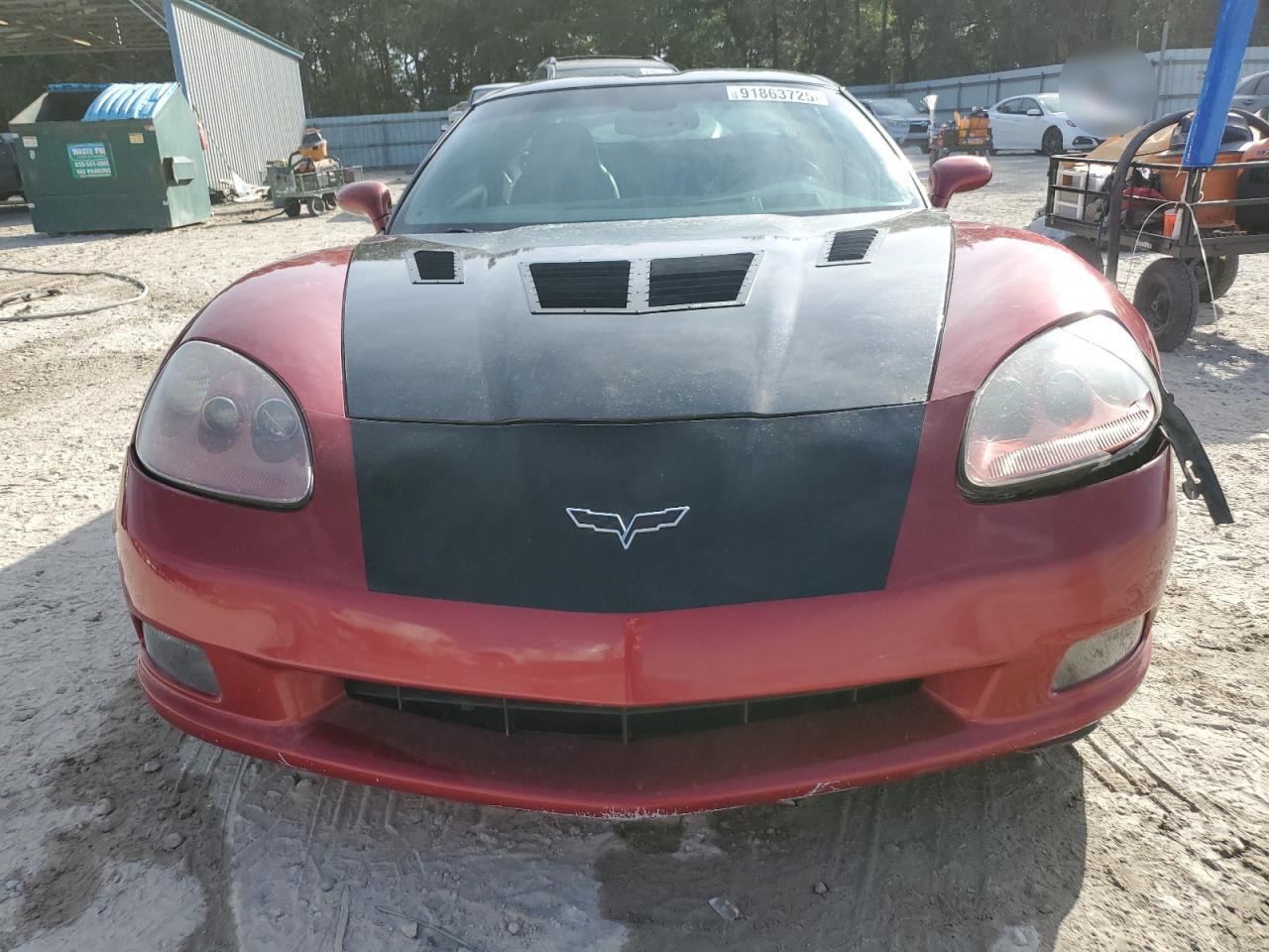 2009 Chevrolet Corvette Темно-бордовый vin: 1G1YY26W995105602