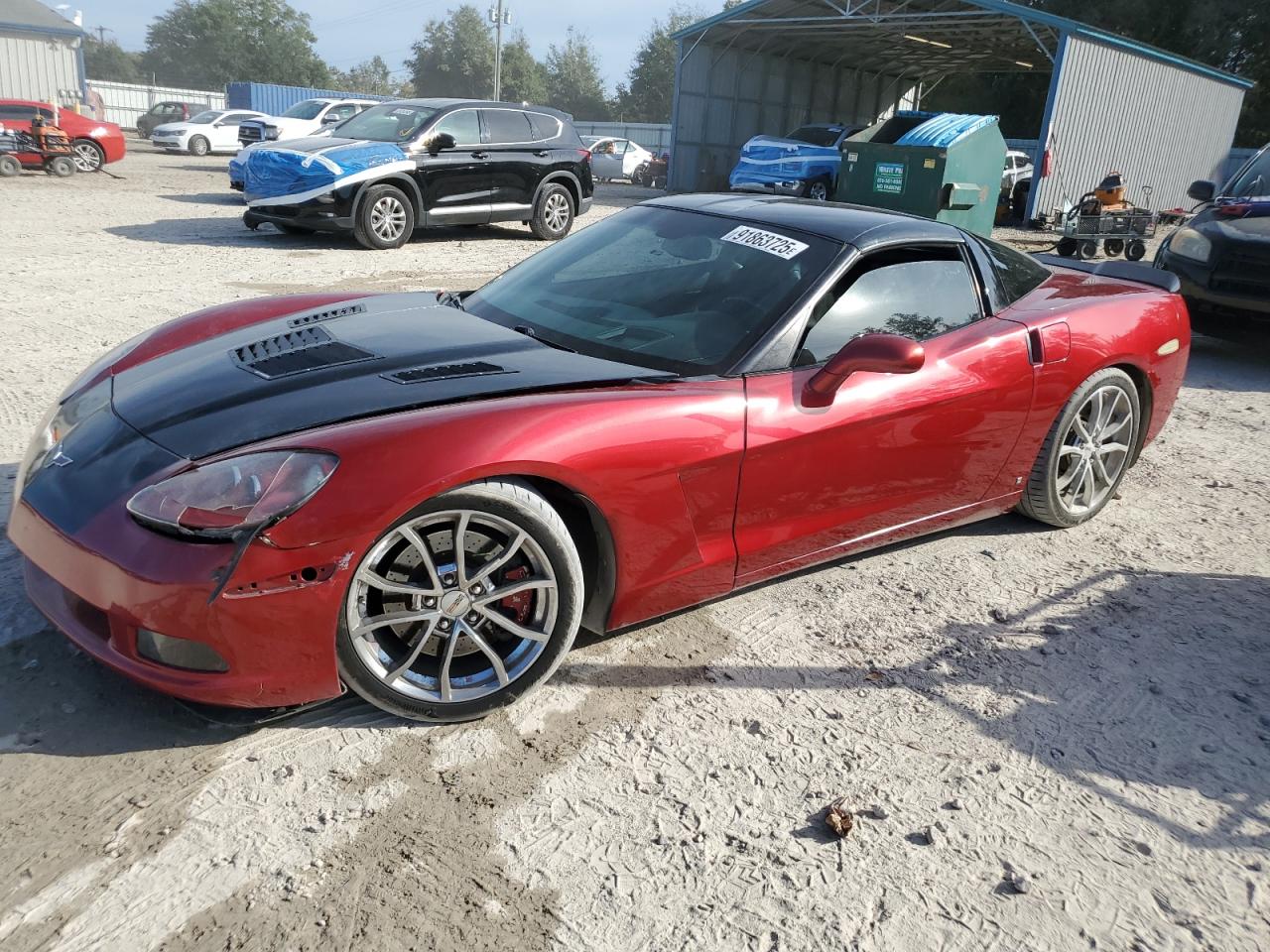 2009 Chevrolet Corvette Темно-бордовый vin: 1G1YY26W995105602