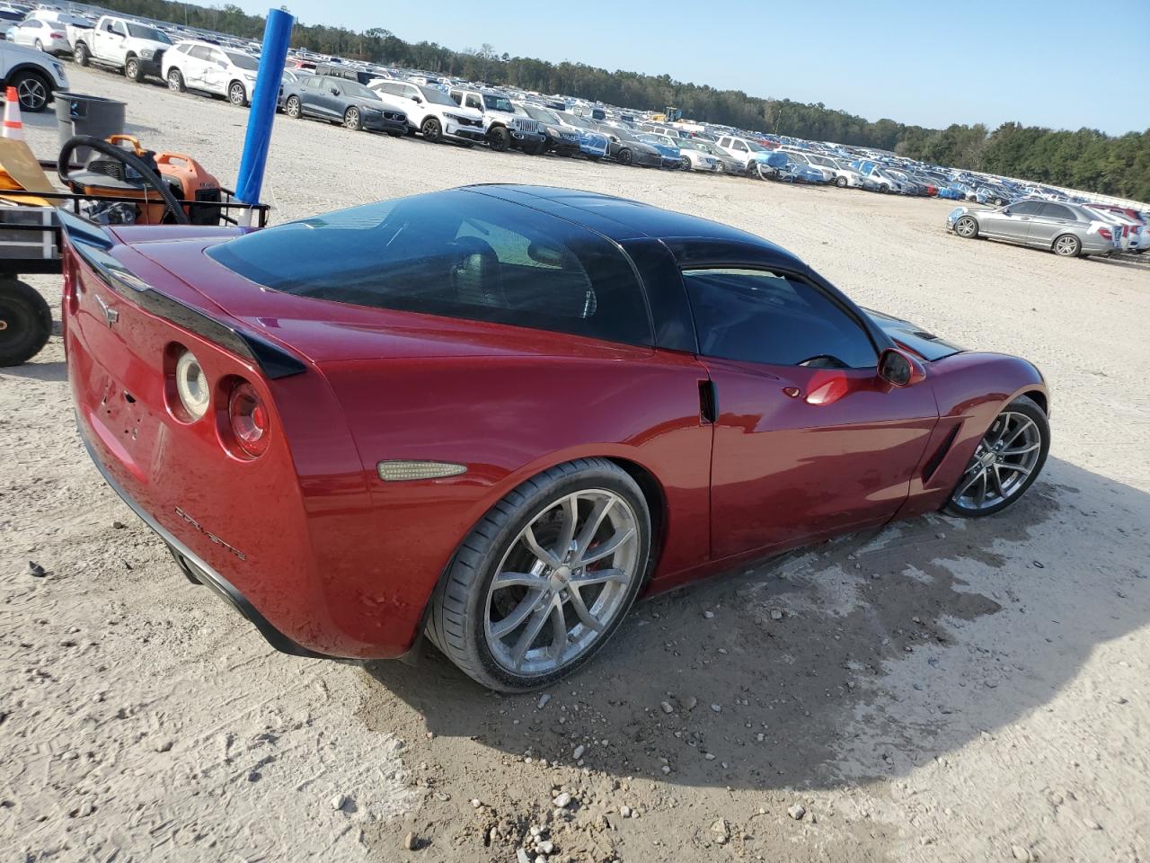 2009 Chevrolet Corvette Темно-бордовый vin: 1G1YY26W995105602