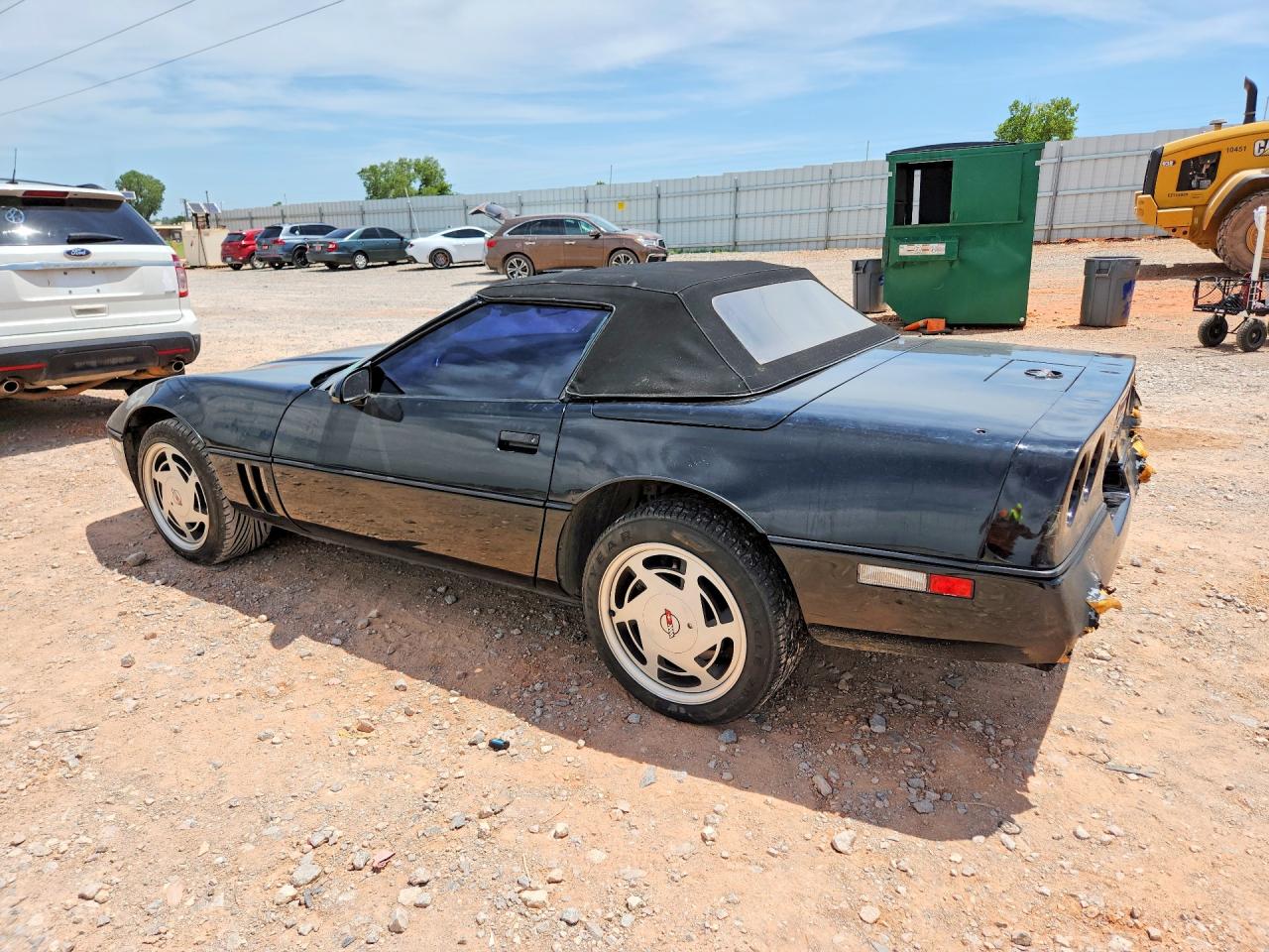 1988 Chevrolet Corvette Black vin: 1G1YY3180J5120816