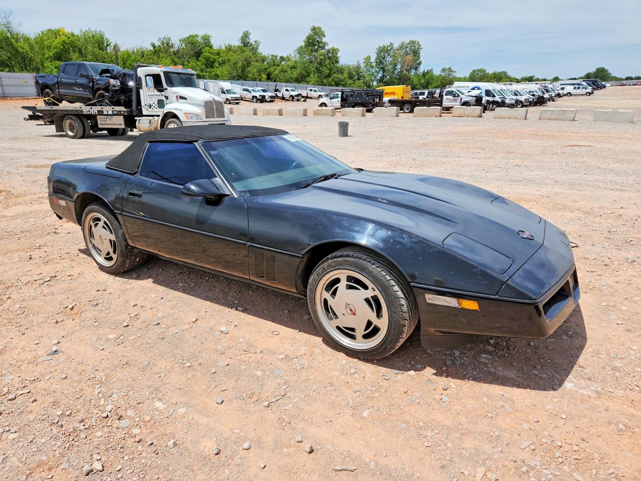 1988 Chevrolet Corvette Black vin: 1G1YY3180J5120816