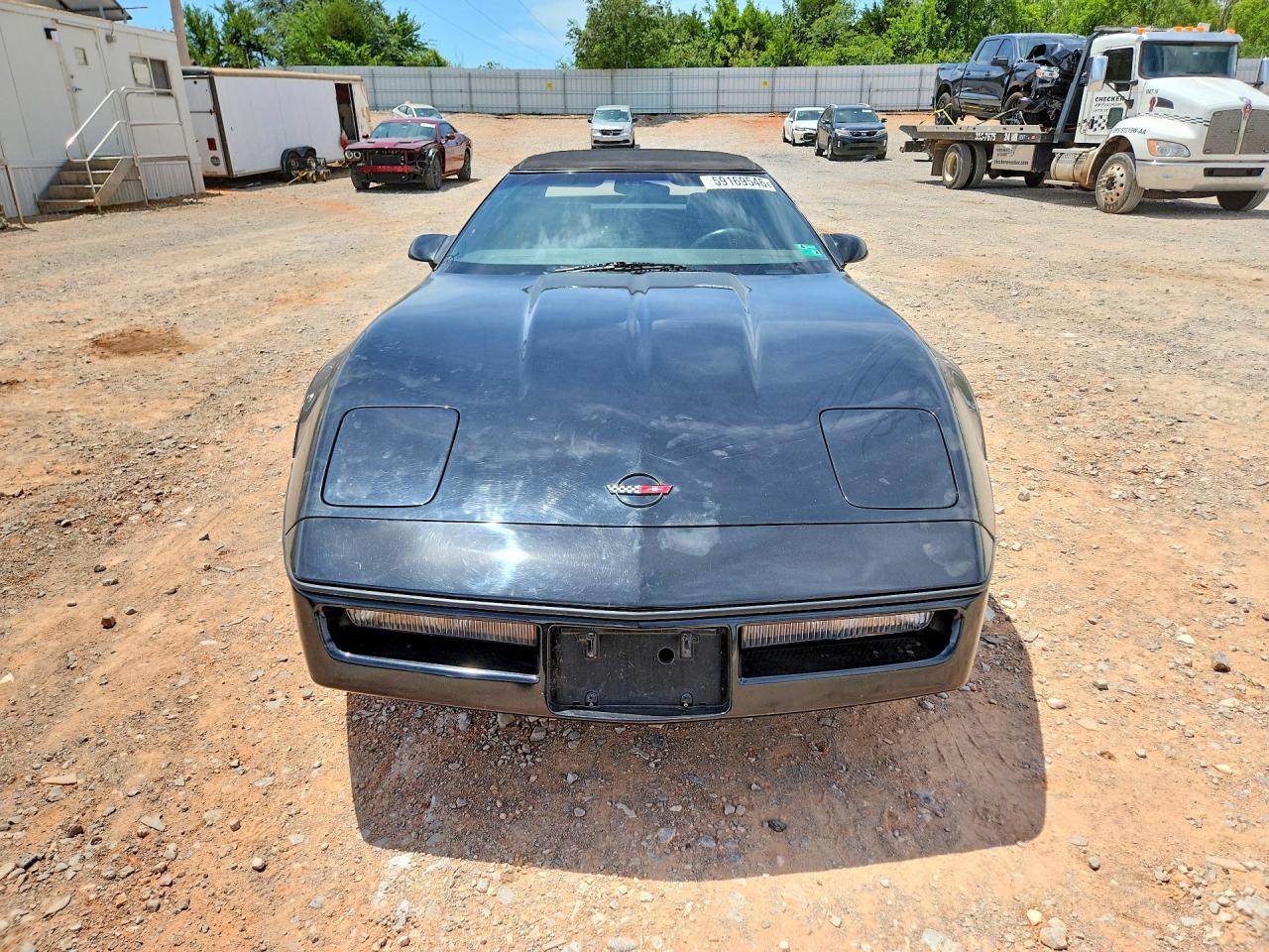 1988 Chevrolet Corvette Black vin: 1G1YY3180J5120816