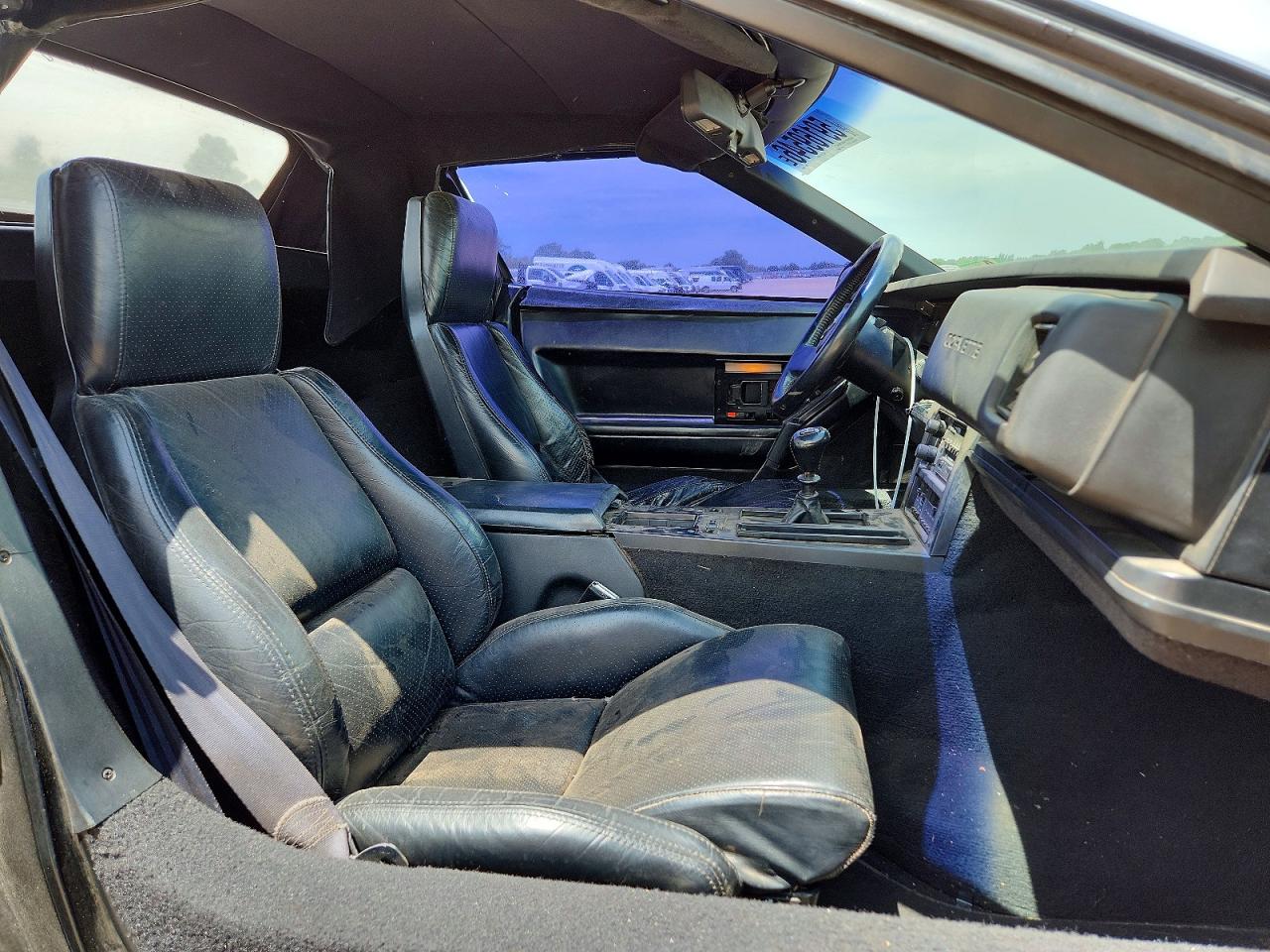1988 Chevrolet Corvette Black vin: 1G1YY3180J5120816