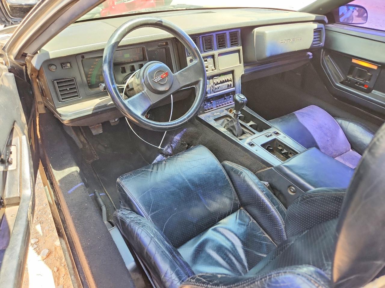 1988 Chevrolet Corvette Black vin: 1G1YY3180J5120816