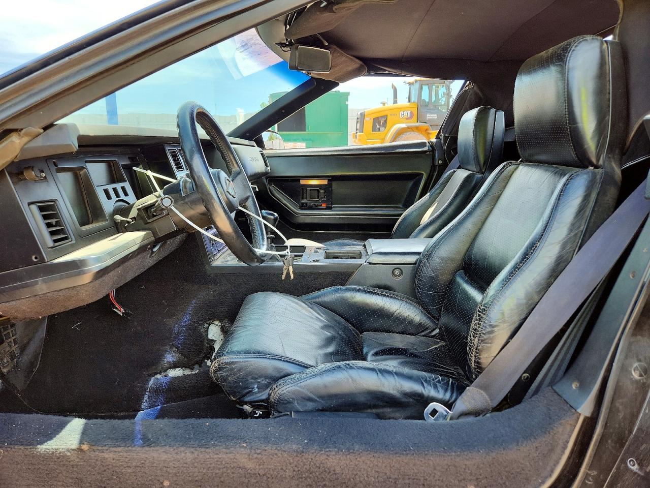 1988 Chevrolet Corvette Black vin: 1G1YY3180J5120816