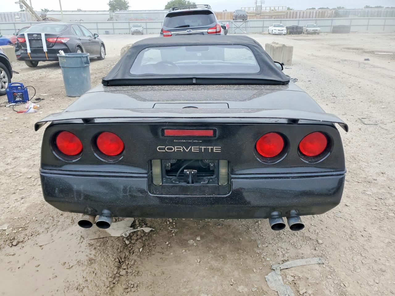 1988 Chevrolet Corvette Black vin: 1G1YY3182J5103046