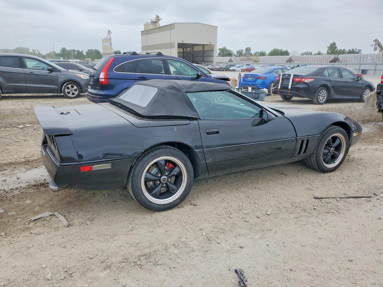 1988 Chevrolet Corvette Black vin: 1G1YY3182J5103046