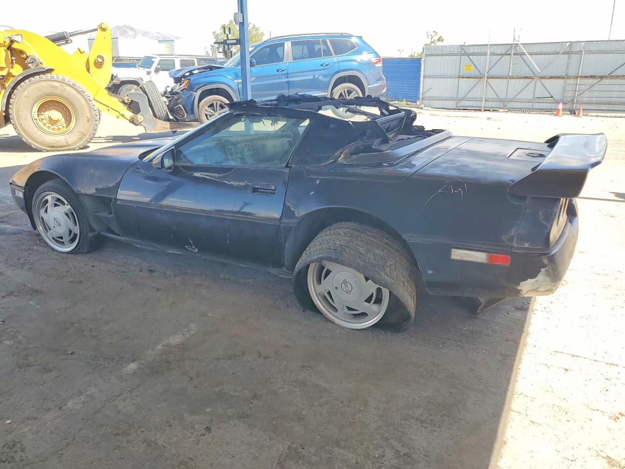 1988 Chevrolet Corvette Black vin: 1G1YY3187J5106900