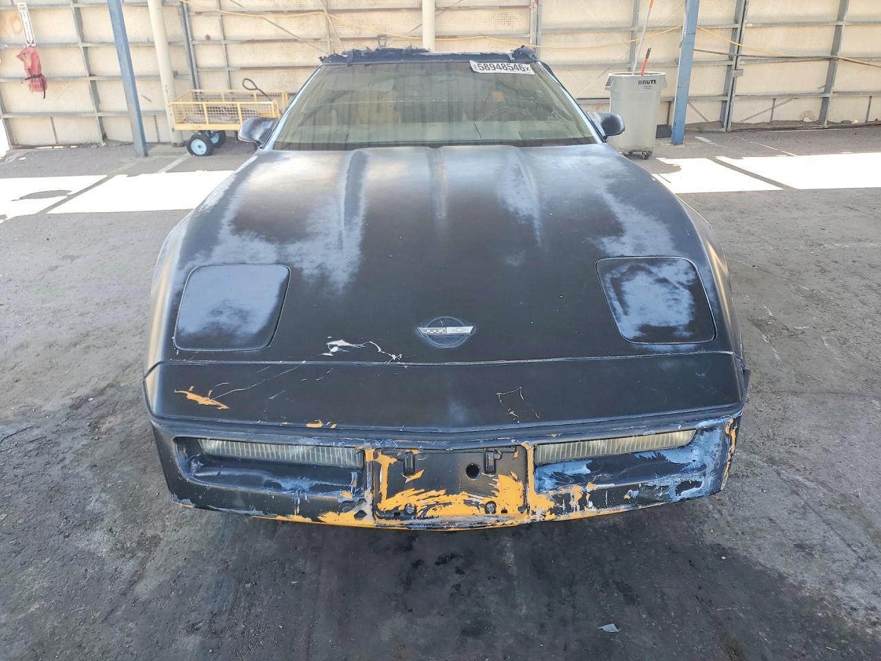 1988 Chevrolet Corvette Black vin: 1G1YY3187J5106900