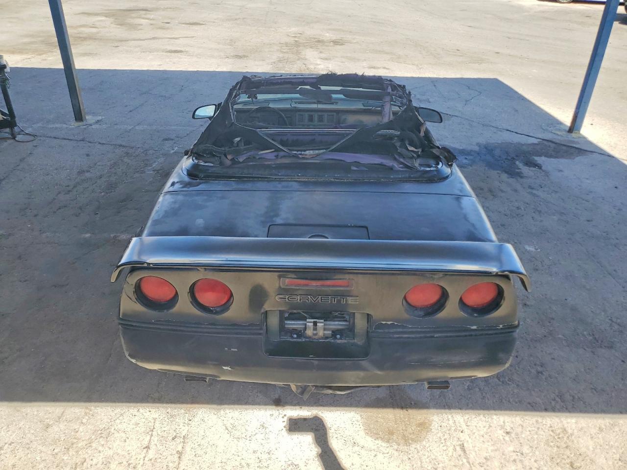 1988 Chevrolet Corvette Black vin: 1G1YY3187J5106900