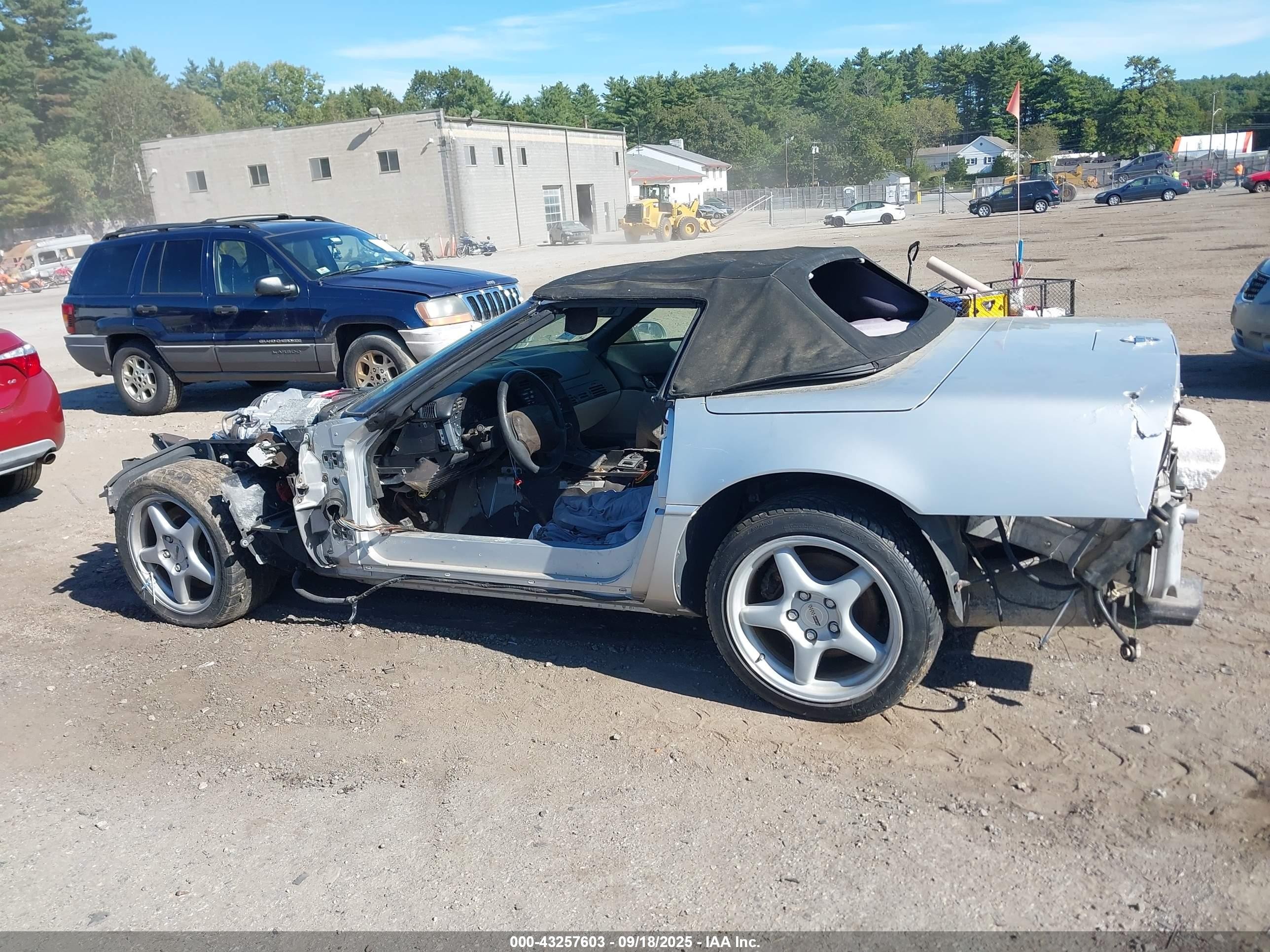 1996 Chevrolet Corvette   Серебряный vin: 1G1YY3258T5114303