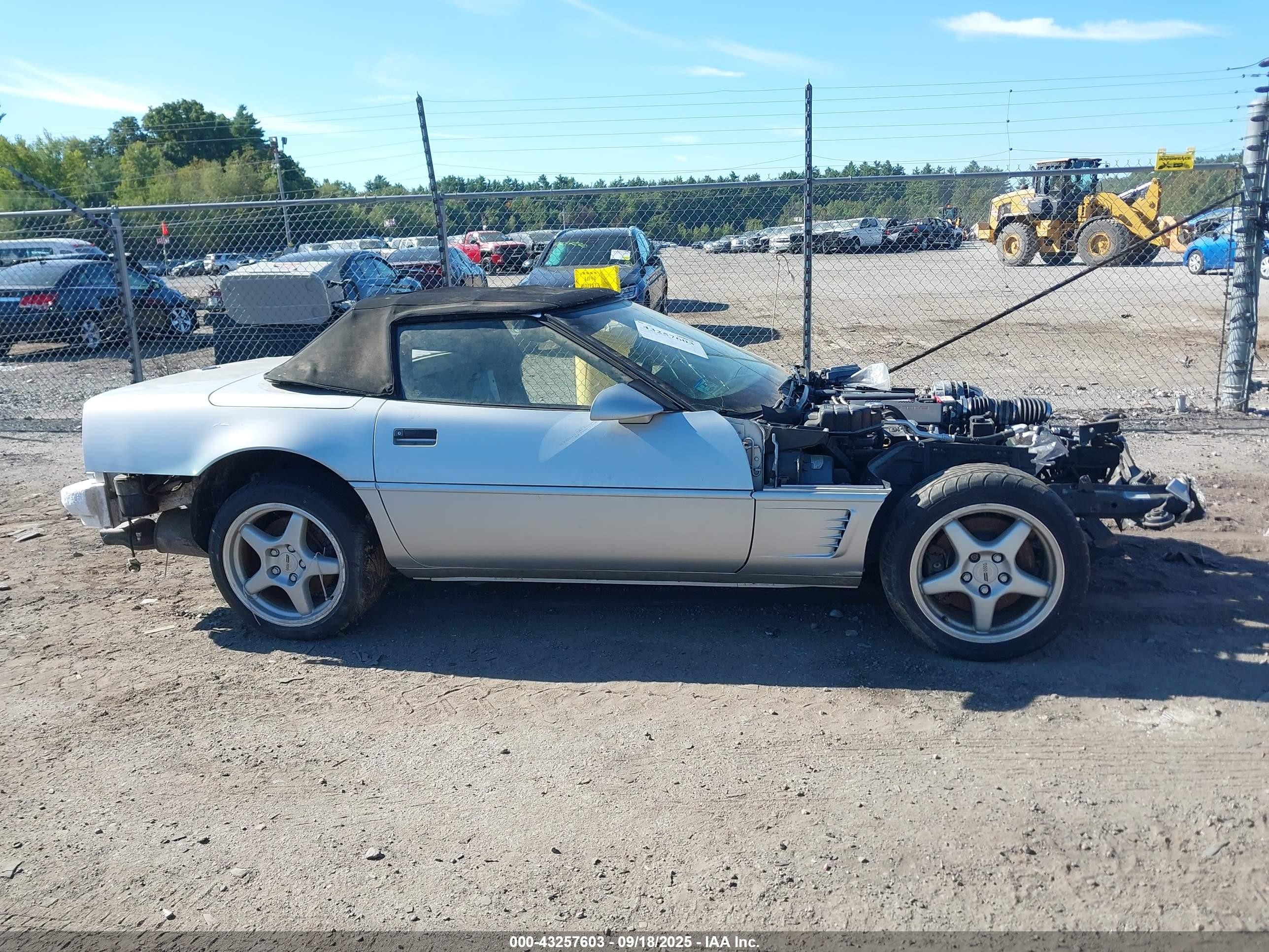 1996 Chevrolet Corvette   Серебряный vin: 1G1YY3258T5114303