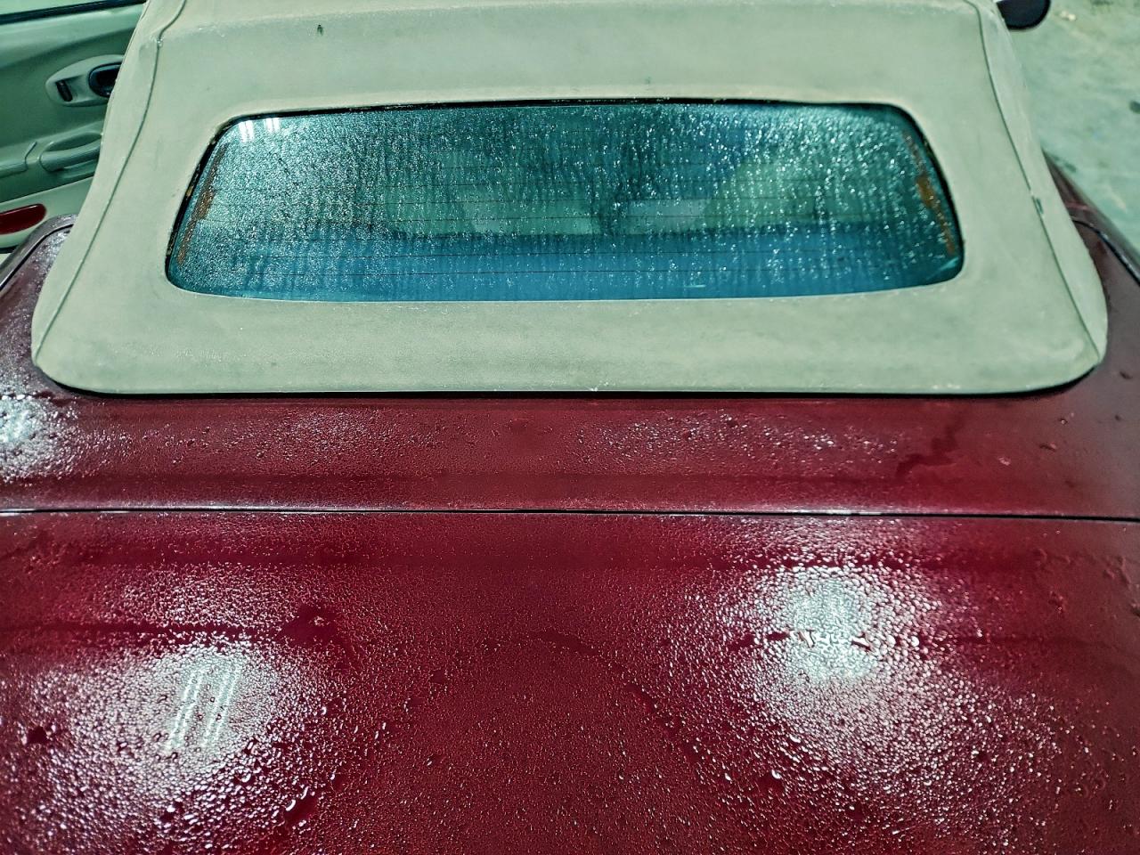 2003 Chevrolet Corvette Maroon vin: 1G1YY32G035120680
