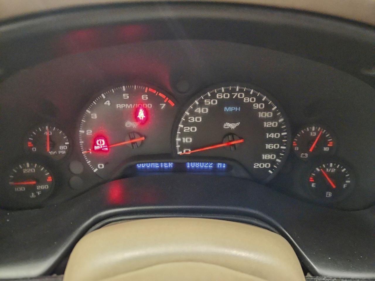 2003 Chevrolet Corvette Maroon vin: 1G1YY32G035120680