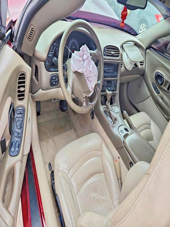 2003 Chevrolet Corvette Бордовый vin: 1G1YY32G035131548