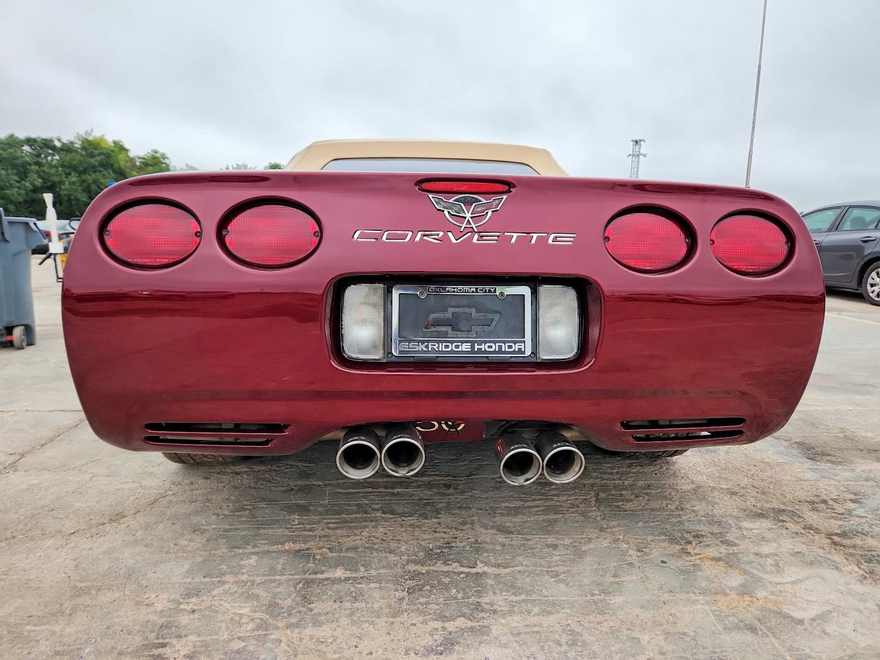 2003 Chevrolet Corvette Бордовый vin: 1G1YY32G035131548