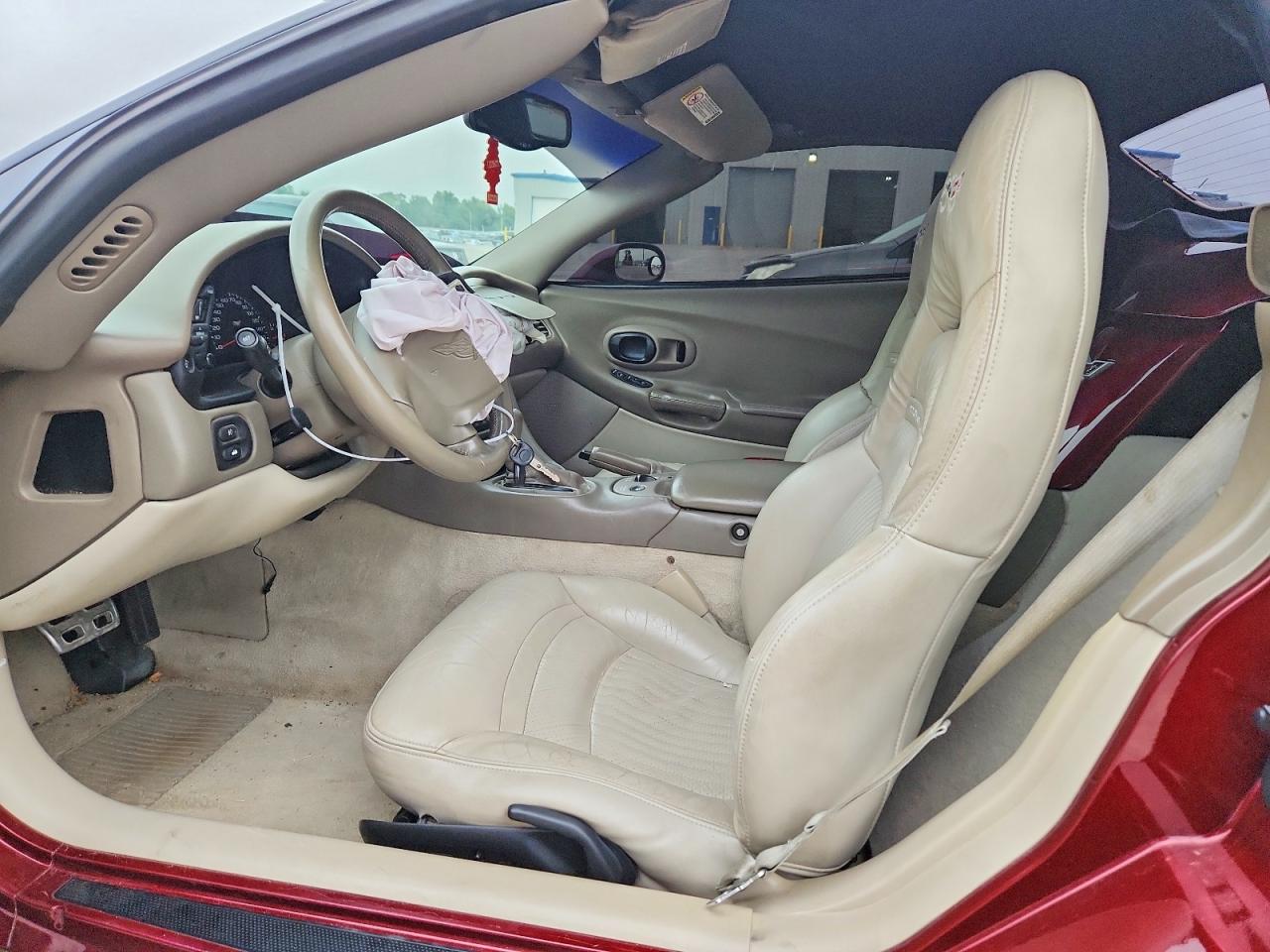 2003 Chevrolet Corvette Бордовый vin: 1G1YY32G035131548