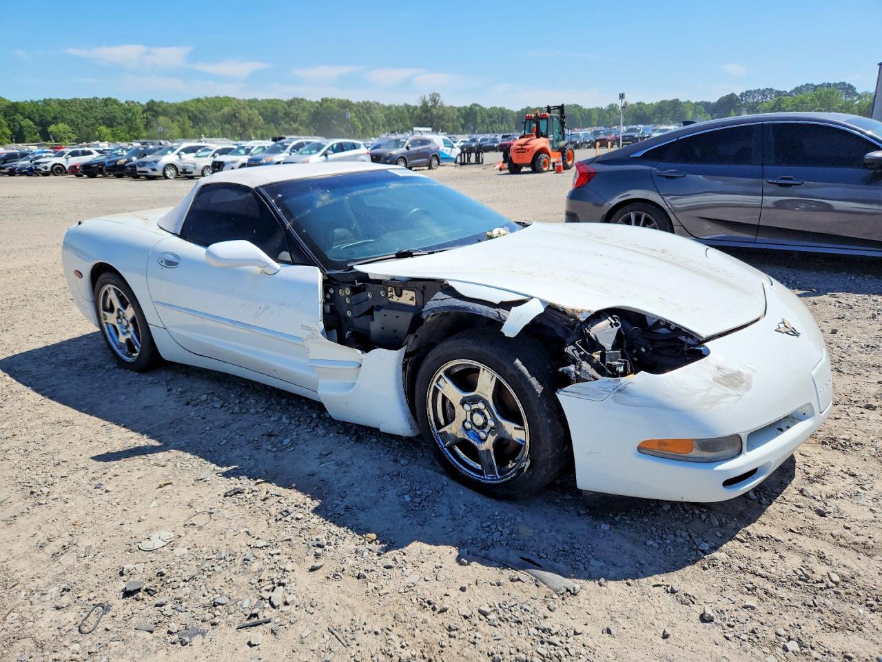 1998 Chevrolet Corvette Белый vin: 1G1YY32G0W5104144