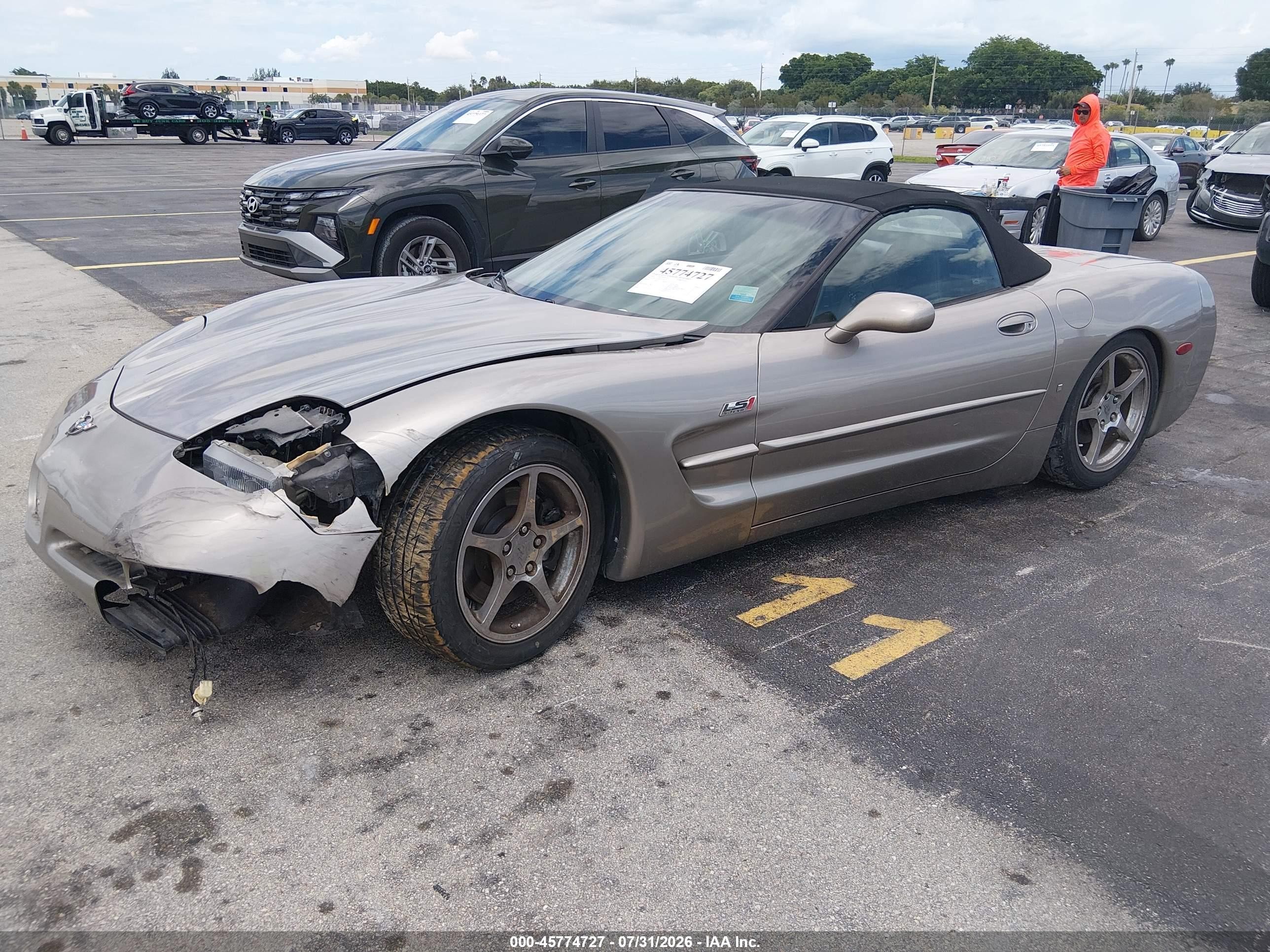 1998 Chevrolet Corvette   Gray vin: 1G1YY32G0W5113765