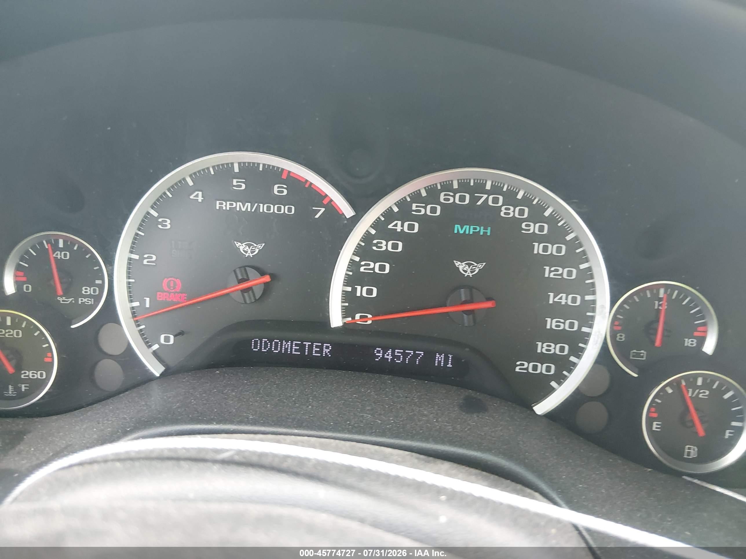 1998 Chevrolet Corvette   Gray vin: 1G1YY32G0W5113765