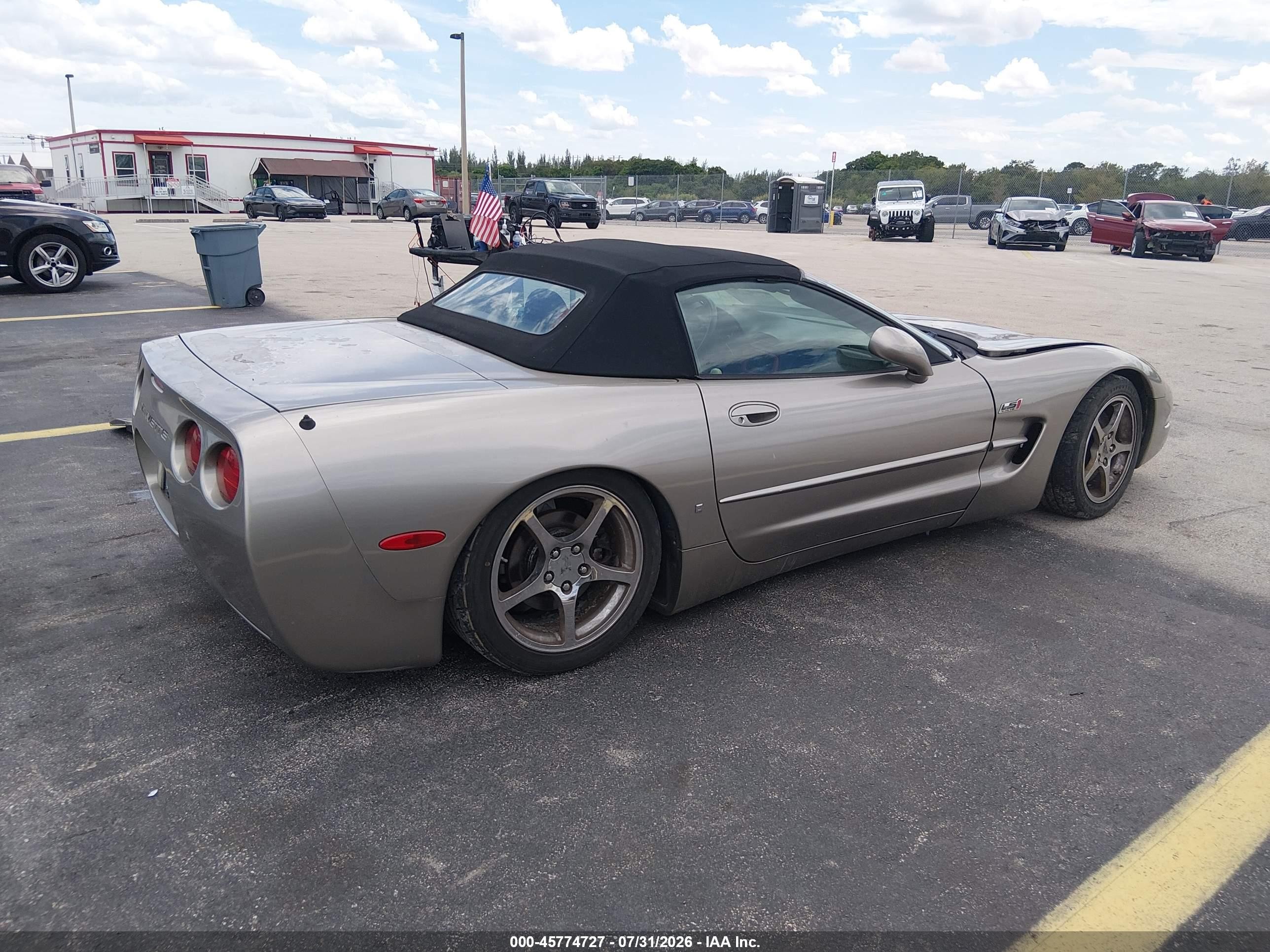 1998 Chevrolet Corvette   Gray vin: 1G1YY32G0W5113765