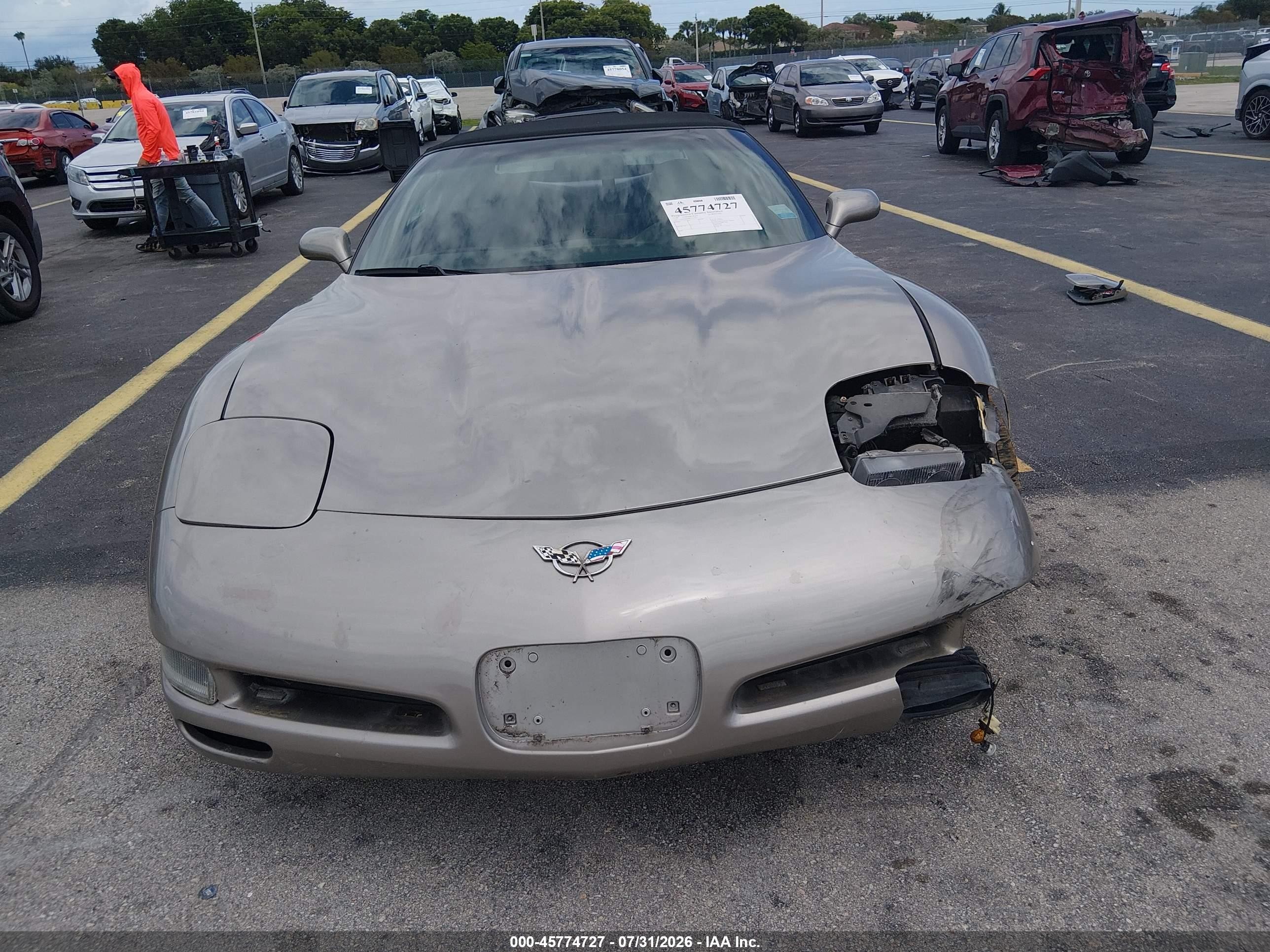 1998 Chevrolet Corvette   Gray vin: 1G1YY32G0W5113765