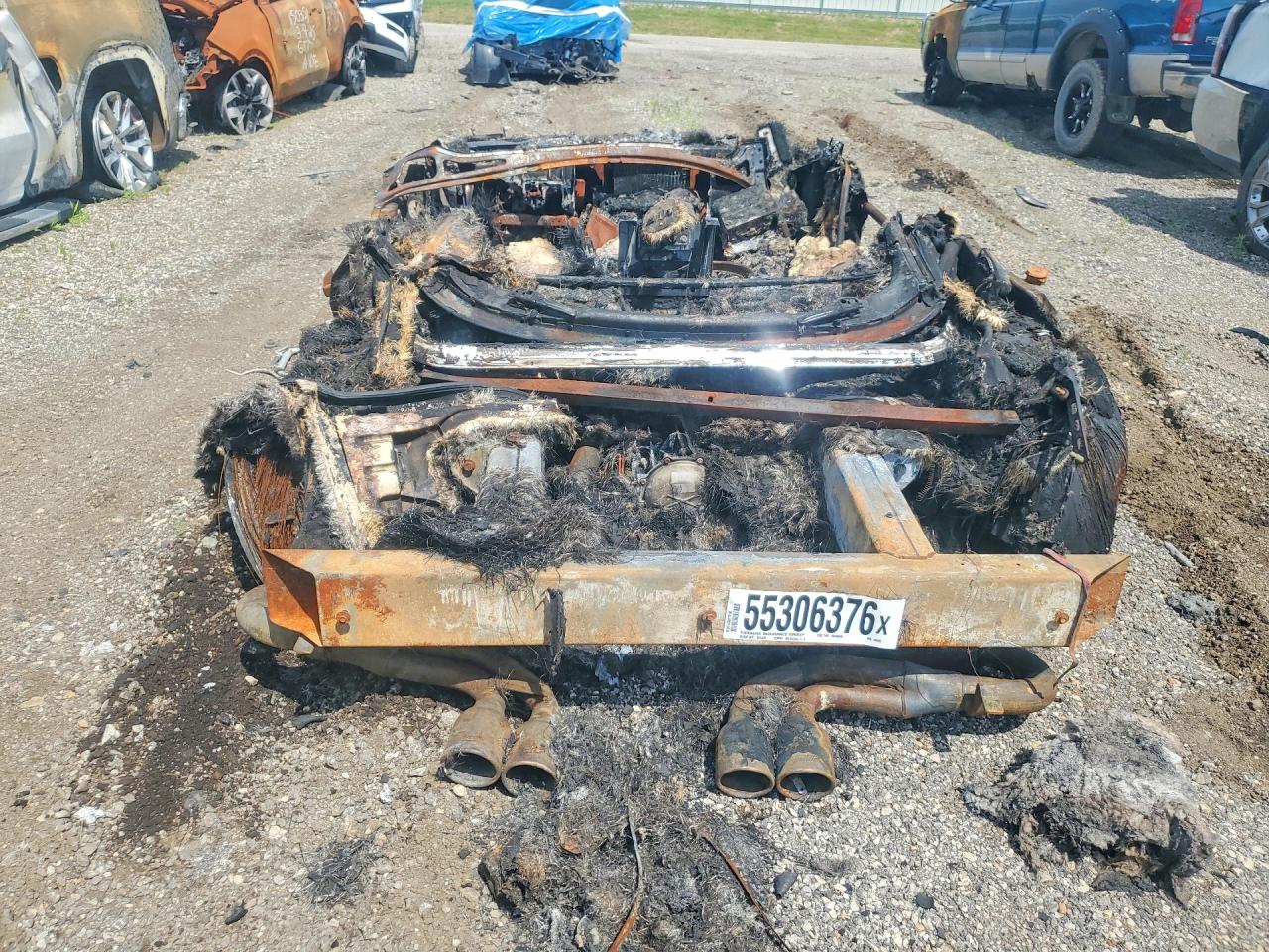 1999 Chevrolet Corvette Пожар vin: 1G1YY32G0X5100435