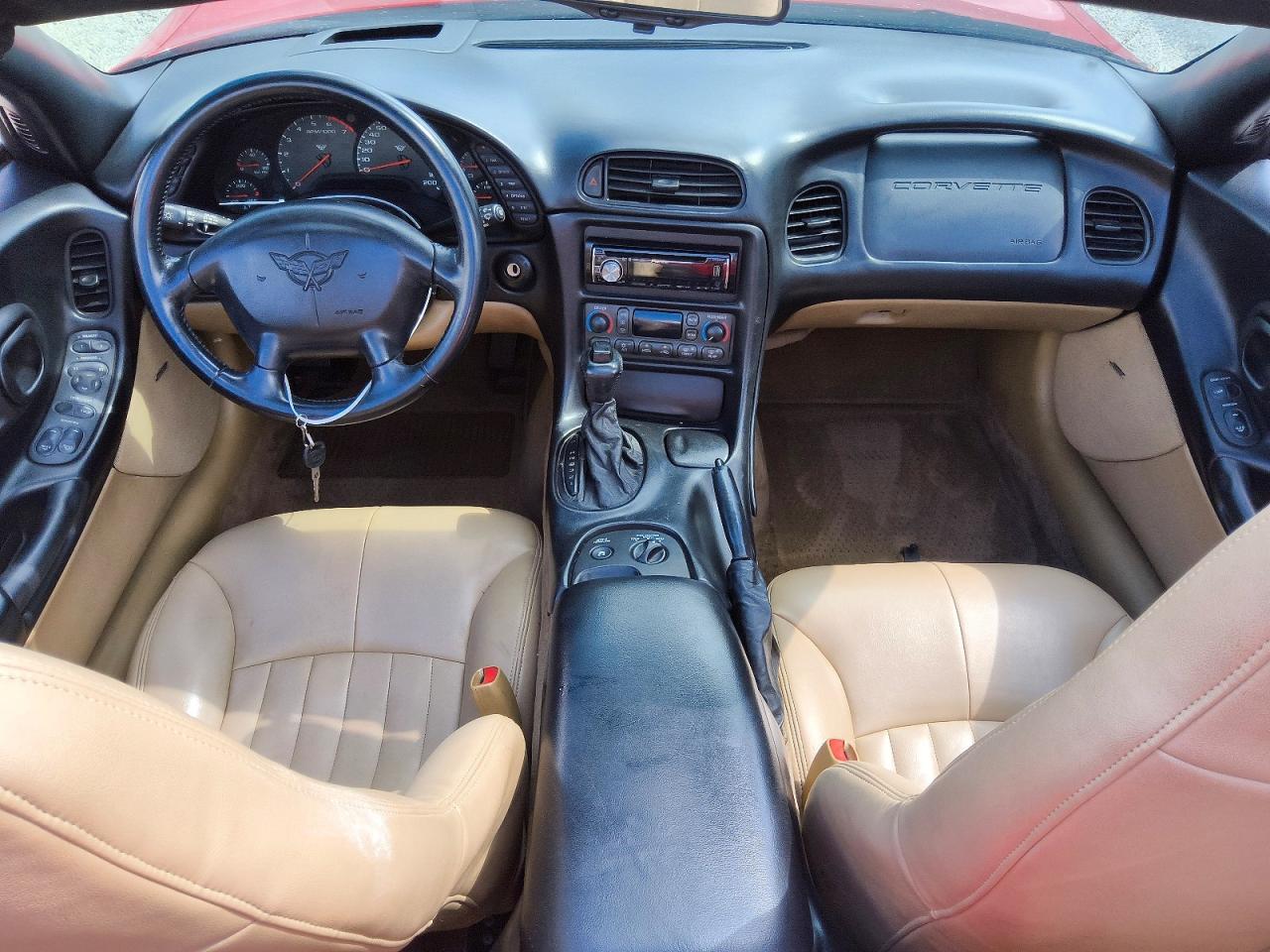 1999 Chevrolet Corvette Red vin: 1G1YY32G1X5100220