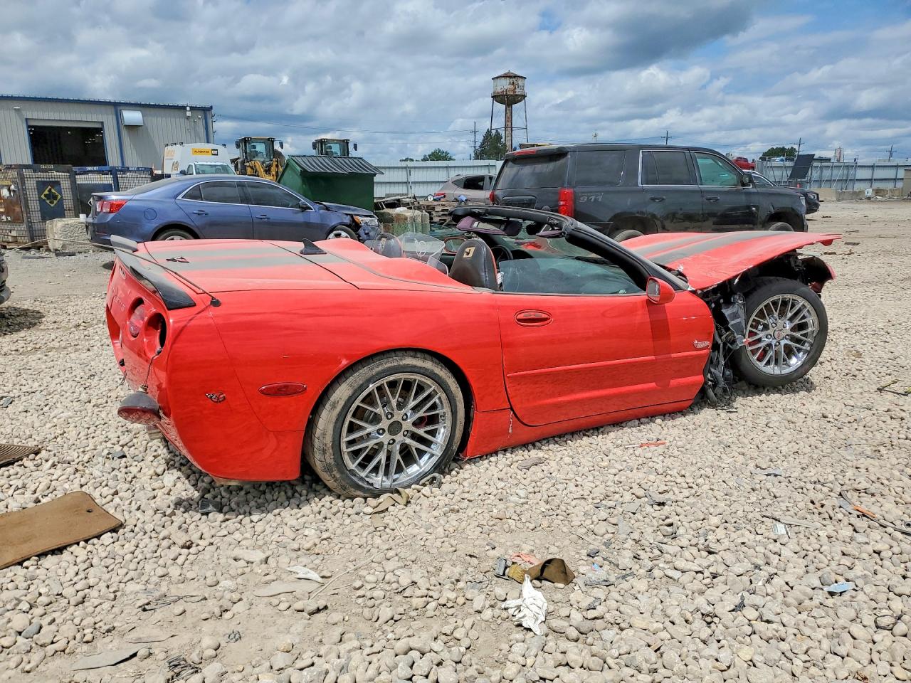 2000 Chevrolet Corvette Красный vin: 1G1YY32G1Y5124888
