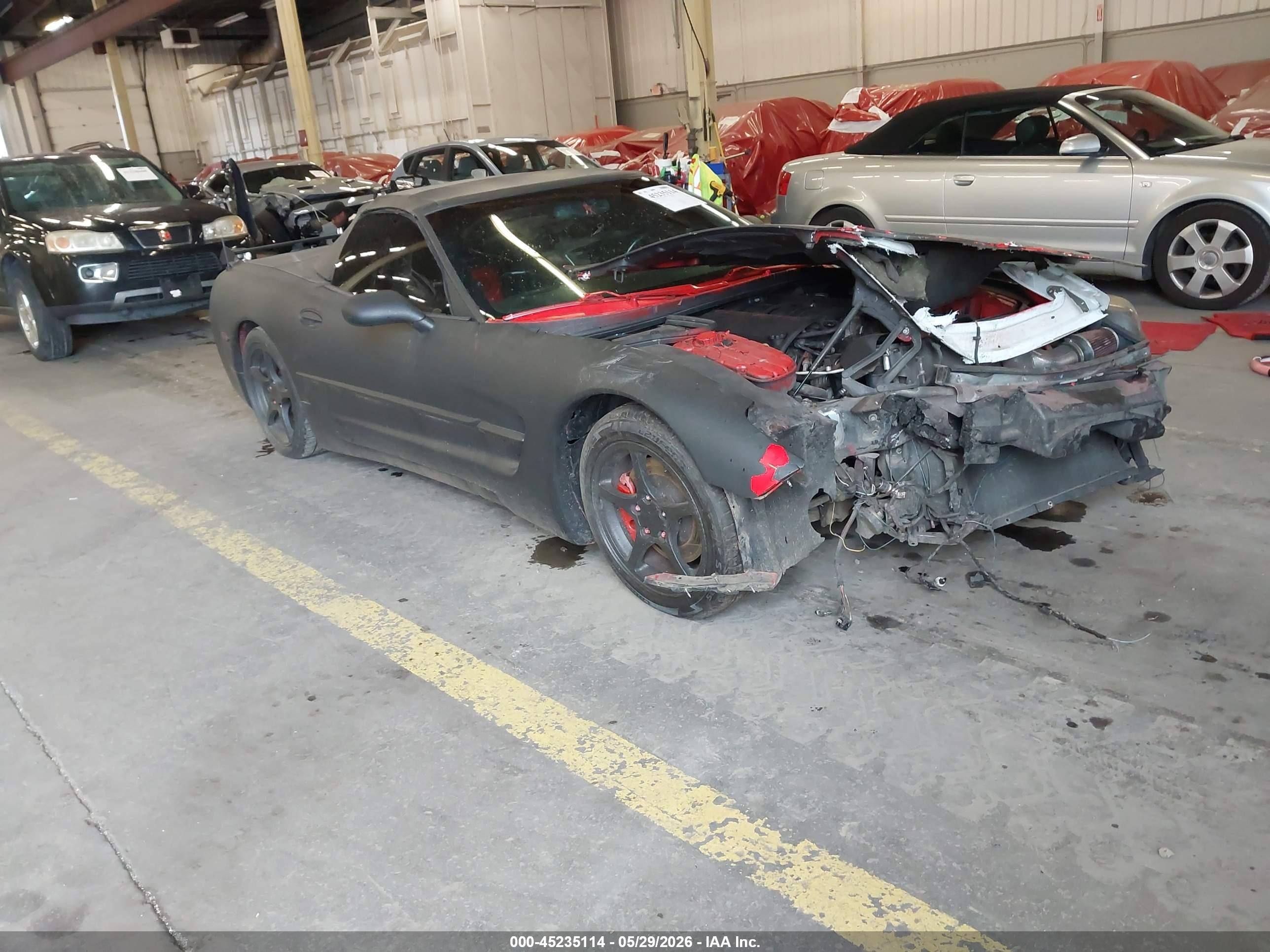 2001 Chevrolet Corvette   Black vin: 1G1YY32G215119415