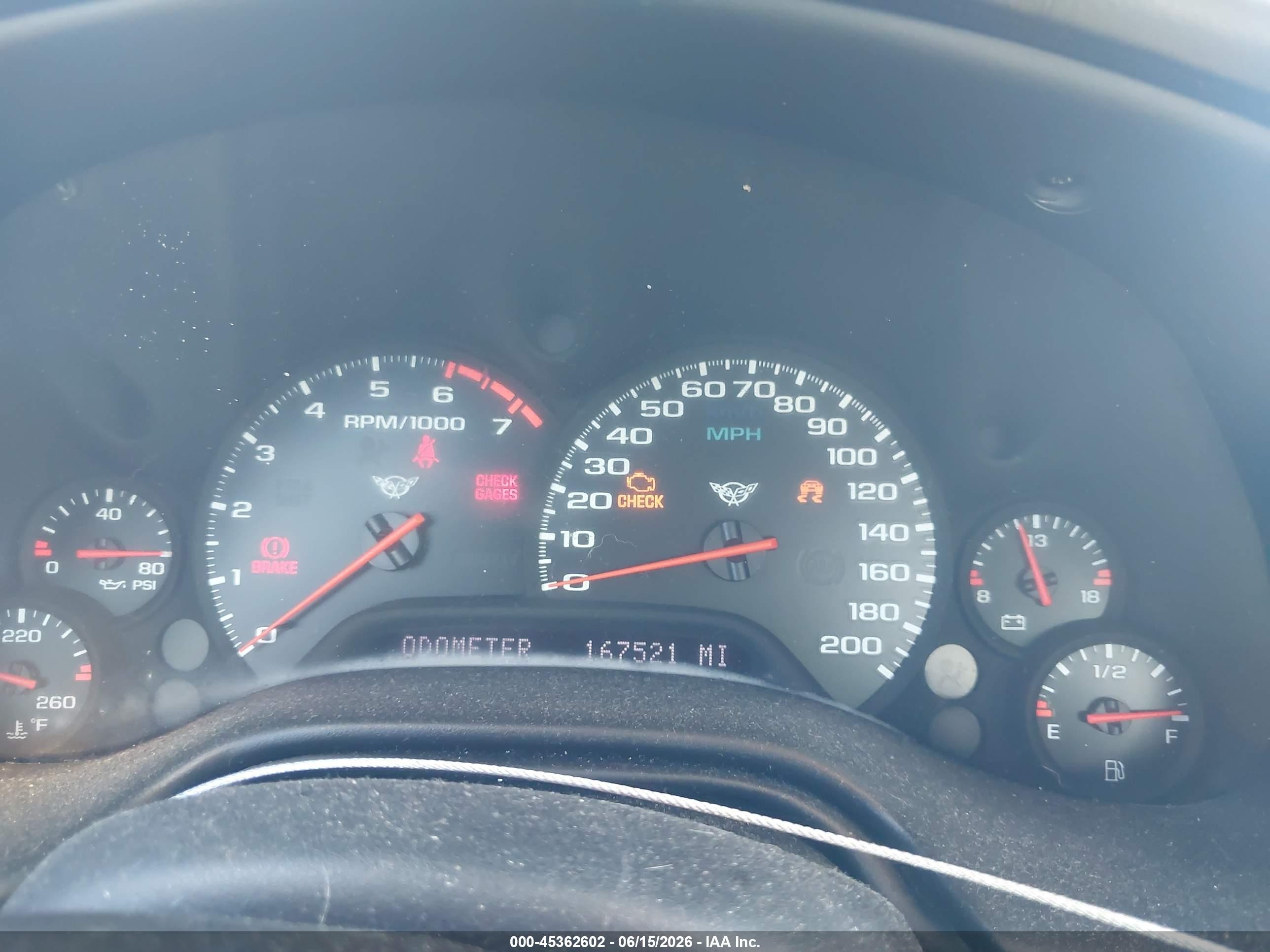2002 Chevrolet Corvette Black vin: 1G1YY32G225126270