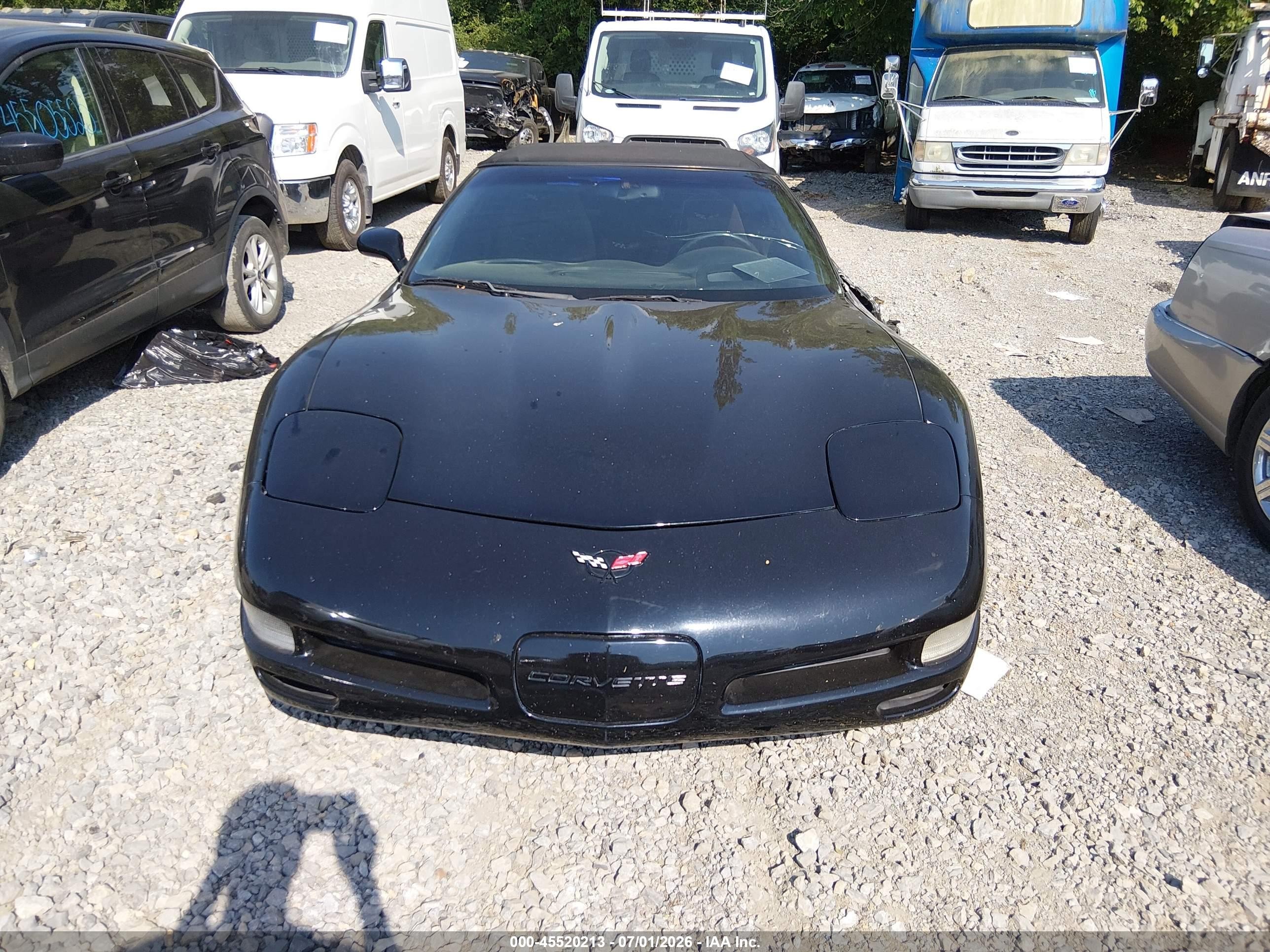 2002 Chevrolet Corvette   Black vin: 1G1YY32G325108375