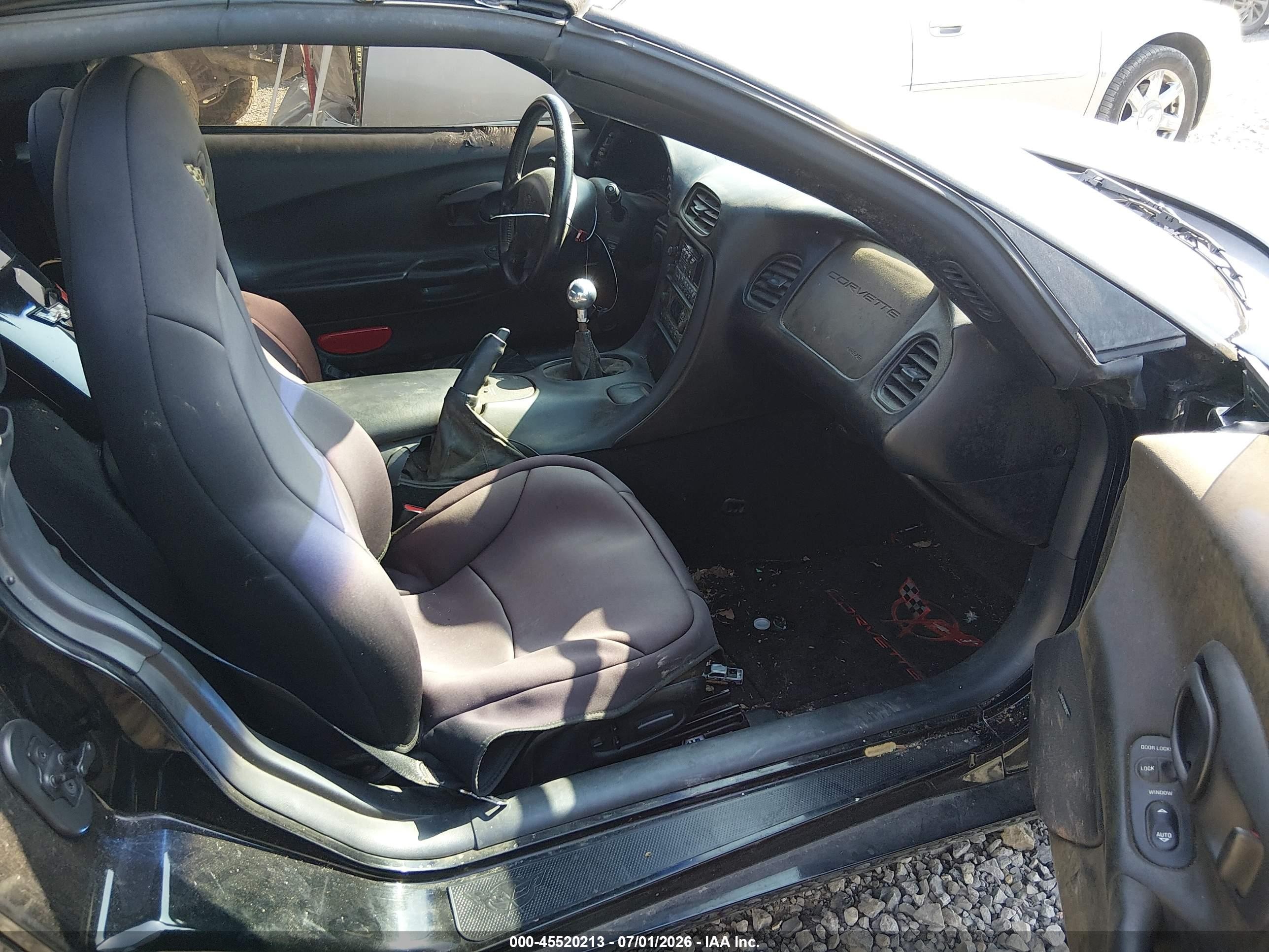 2002 Chevrolet Corvette   Black vin: 1G1YY32G325108375