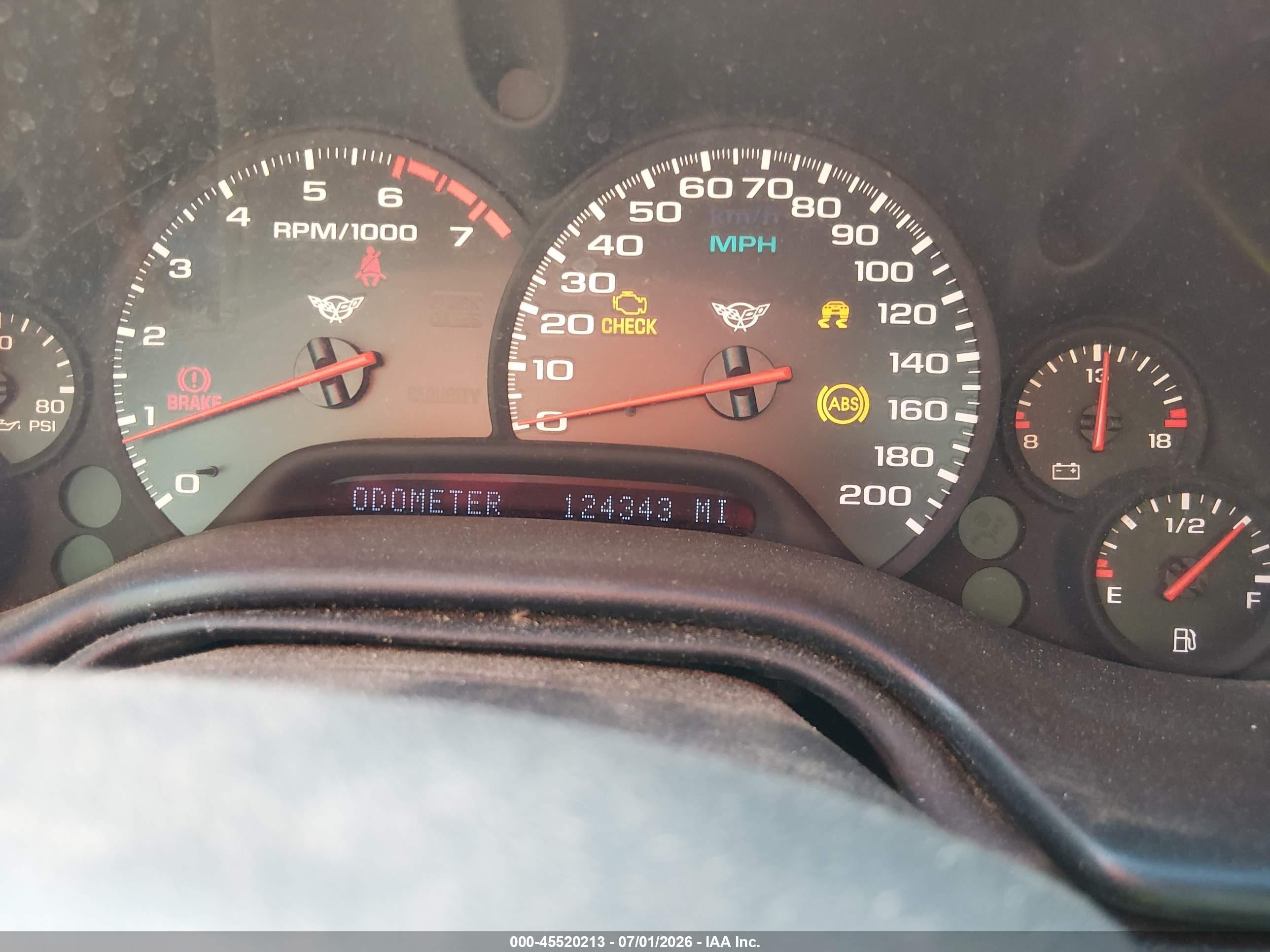 2002 Chevrolet Corvette   Black vin: 1G1YY32G325108375