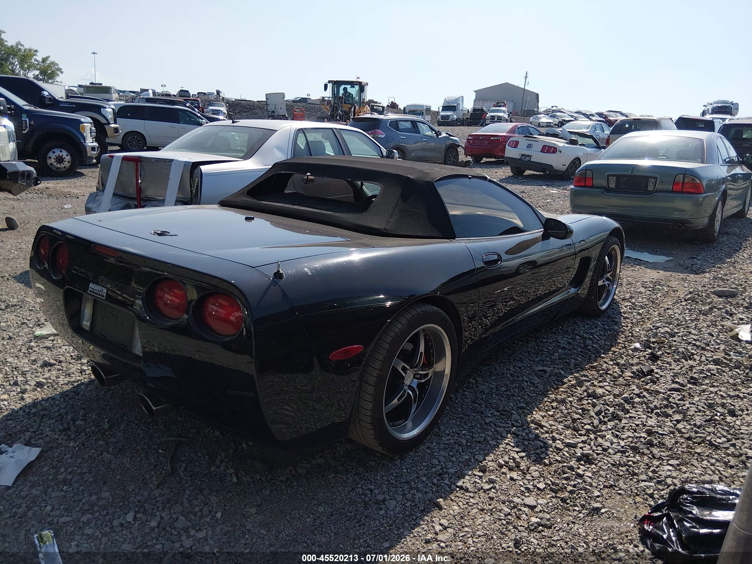 2002 Chevrolet Corvette   Black vin: 1G1YY32G325108375