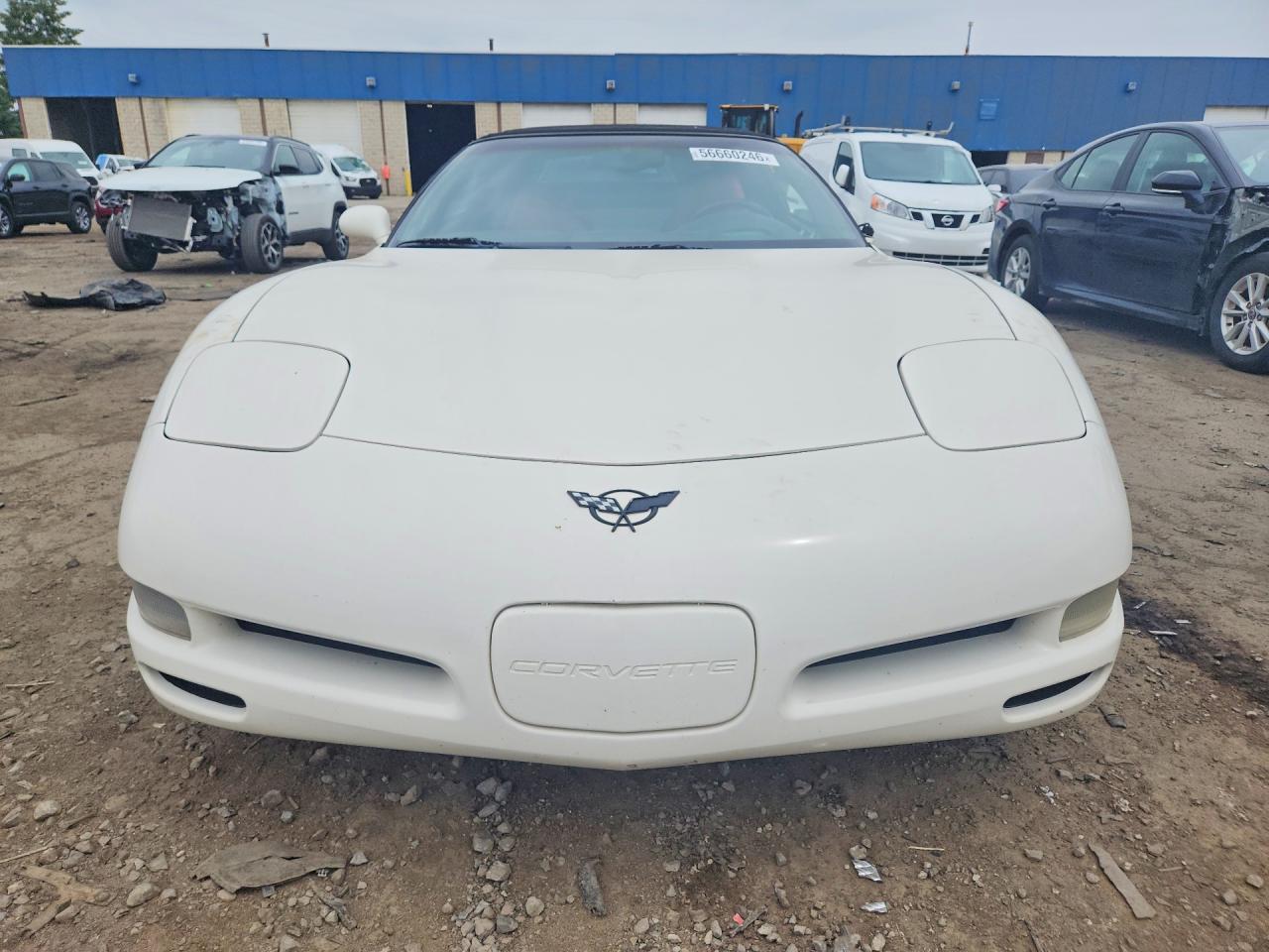 2001 Chevrolet Corvette Белый vin: 1G1YY32G415105404