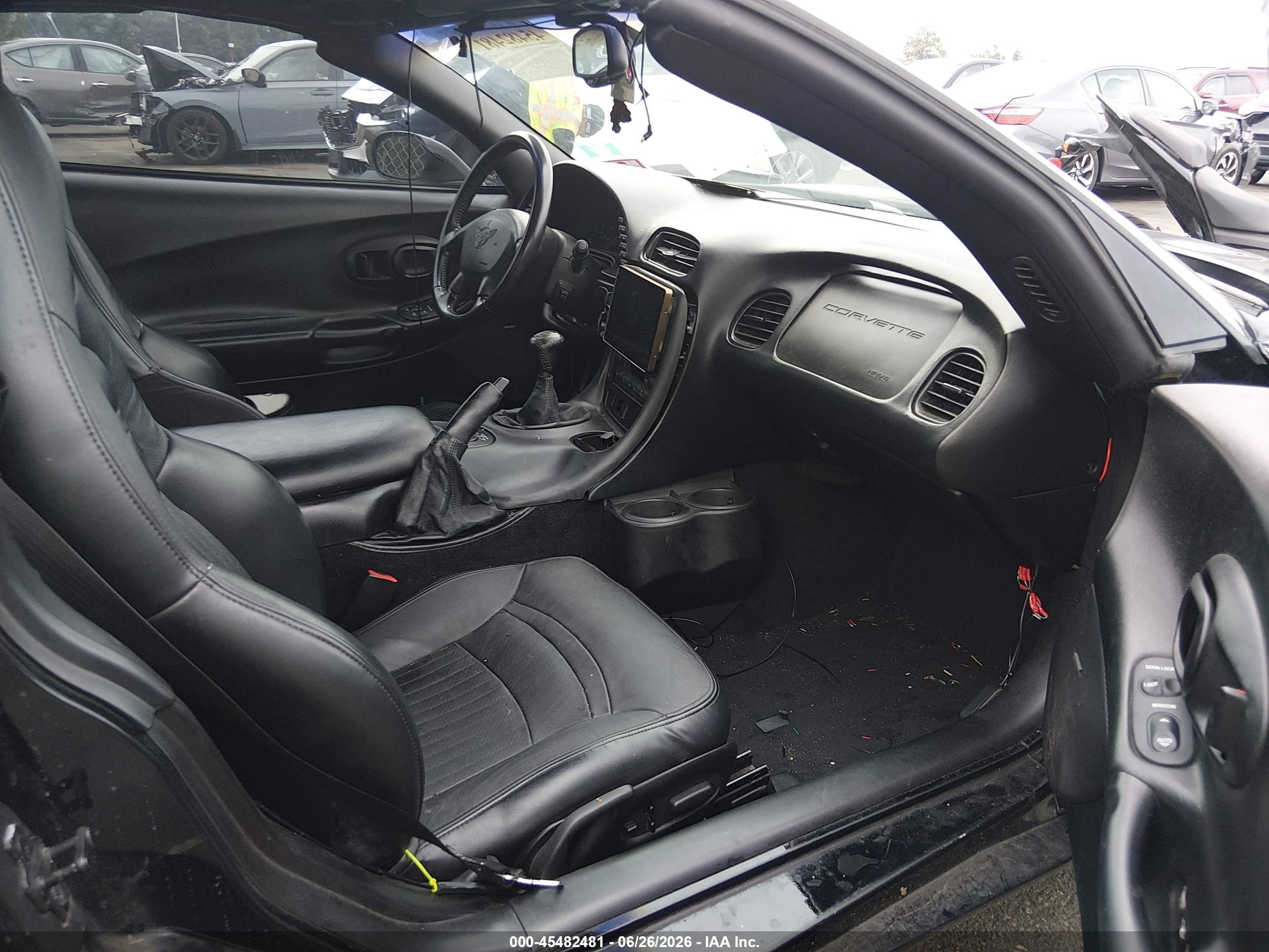2001 Chevrolet Corvette   Black vin: 1G1YY32G415129458