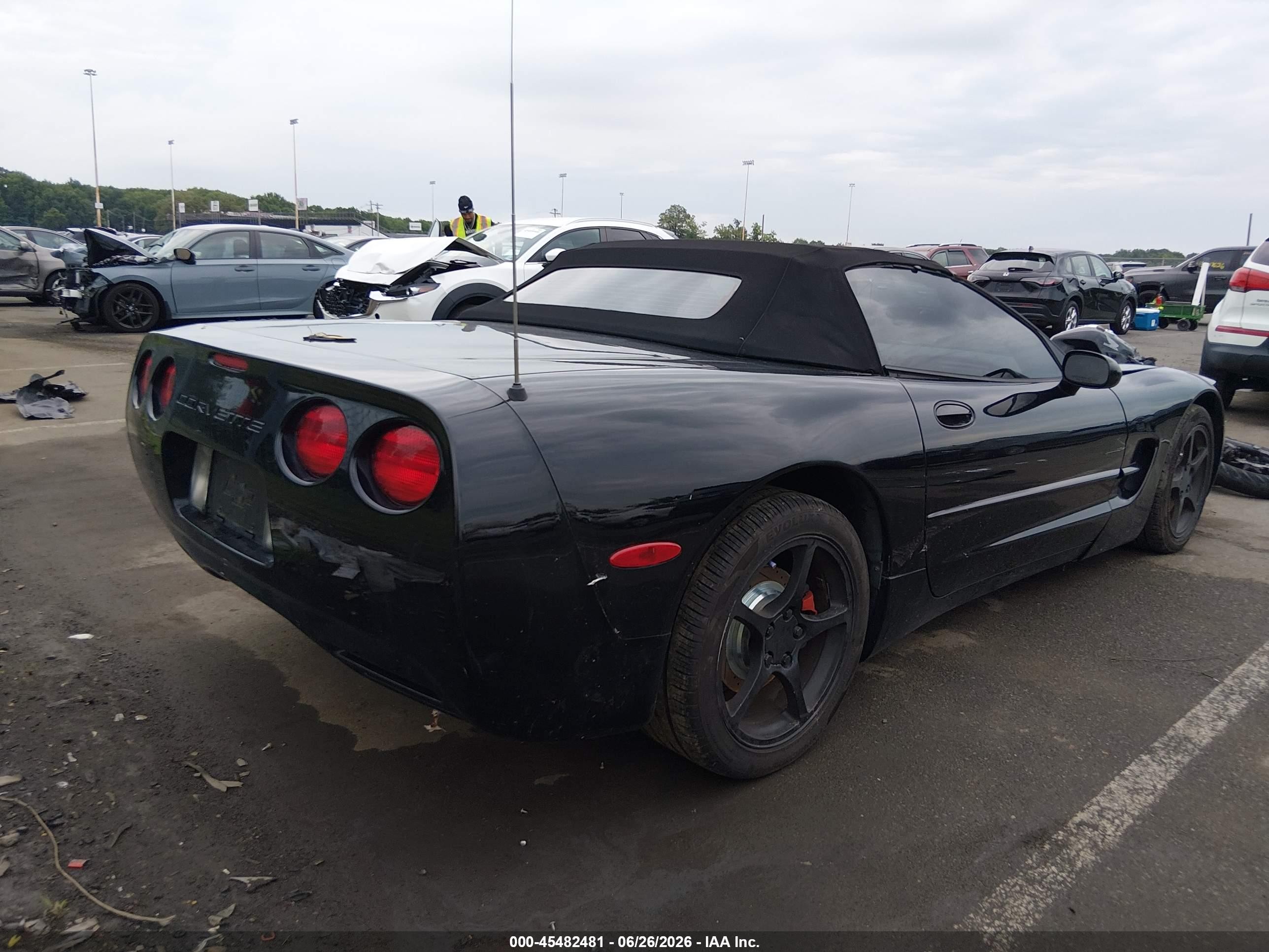 2001 Chevrolet Corvette   Black vin: 1G1YY32G415129458