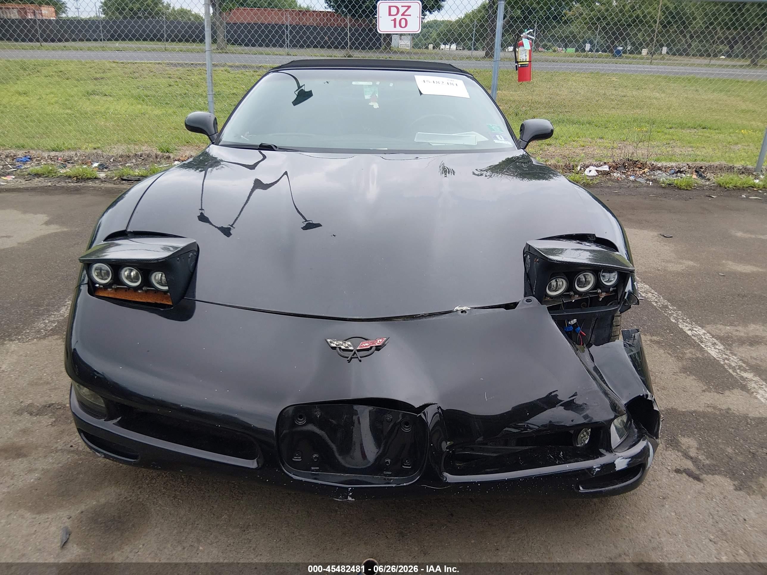 2001 Chevrolet Corvette   Black vin: 1G1YY32G415129458