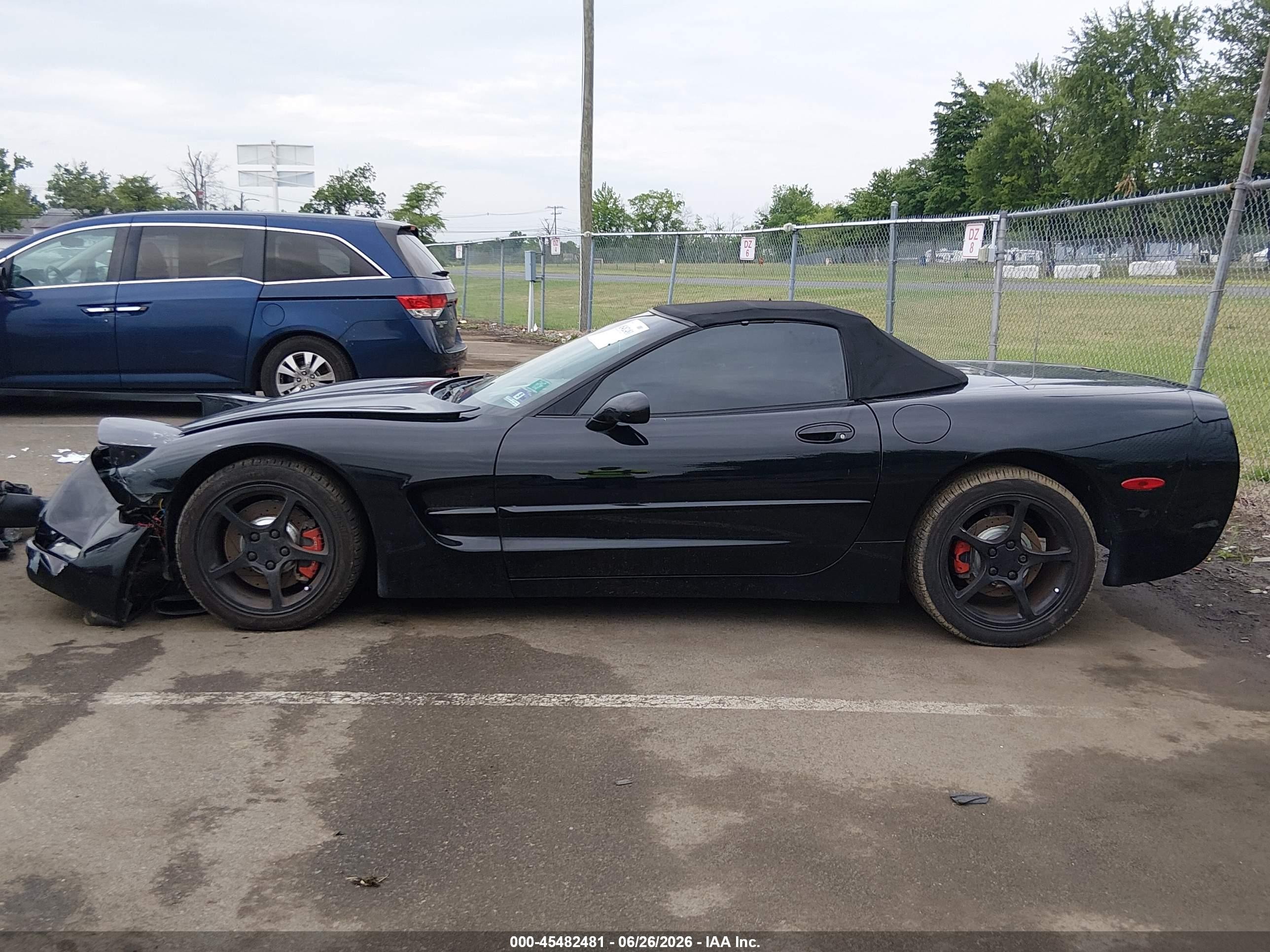 2001 Chevrolet Corvette   Black vin: 1G1YY32G415129458